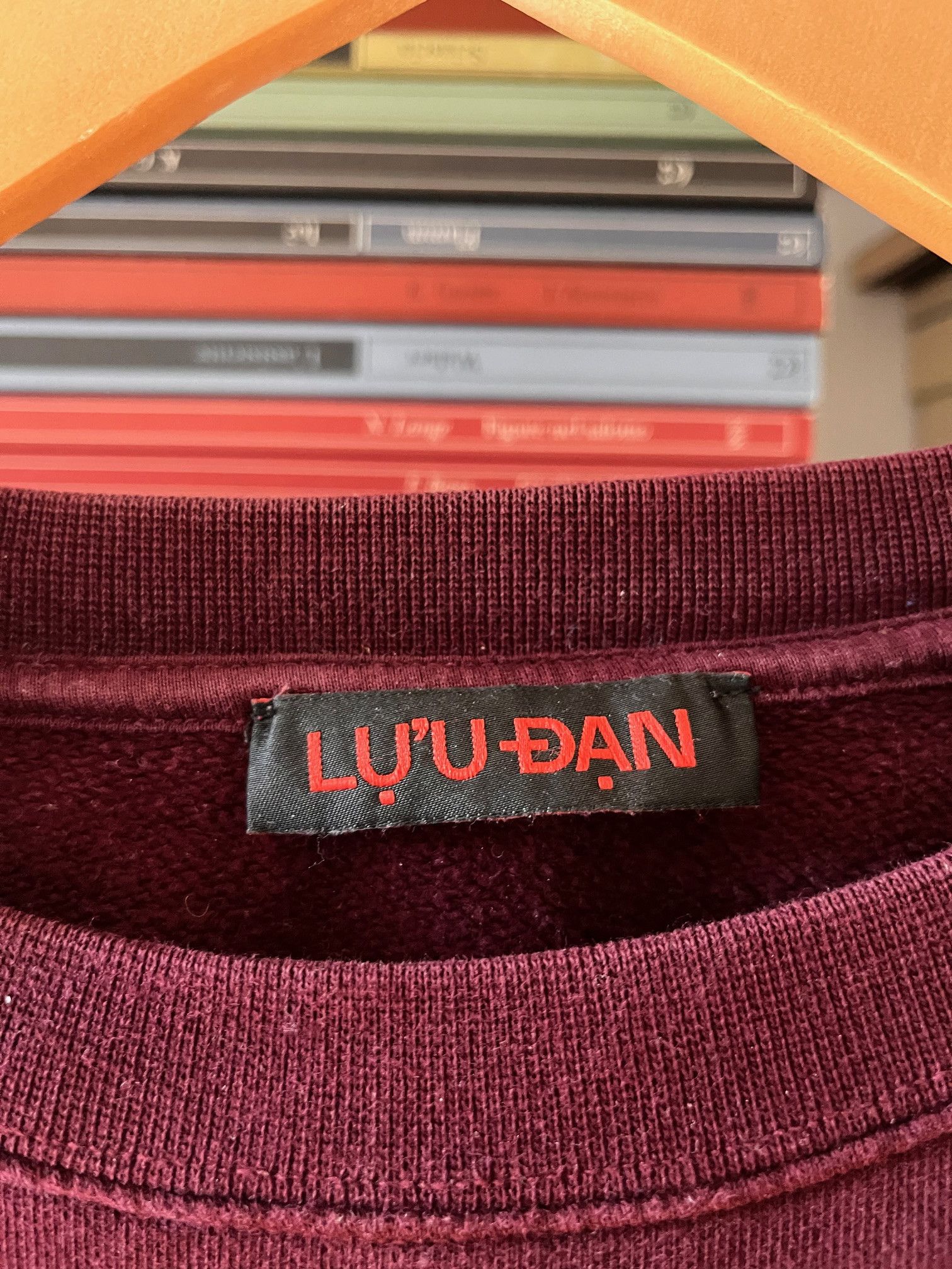 LUU DAN LUU DAN_Burgundy Leopards Sweatshirt Size US L / EU 52-54 / 3 - 3 Thumbnail