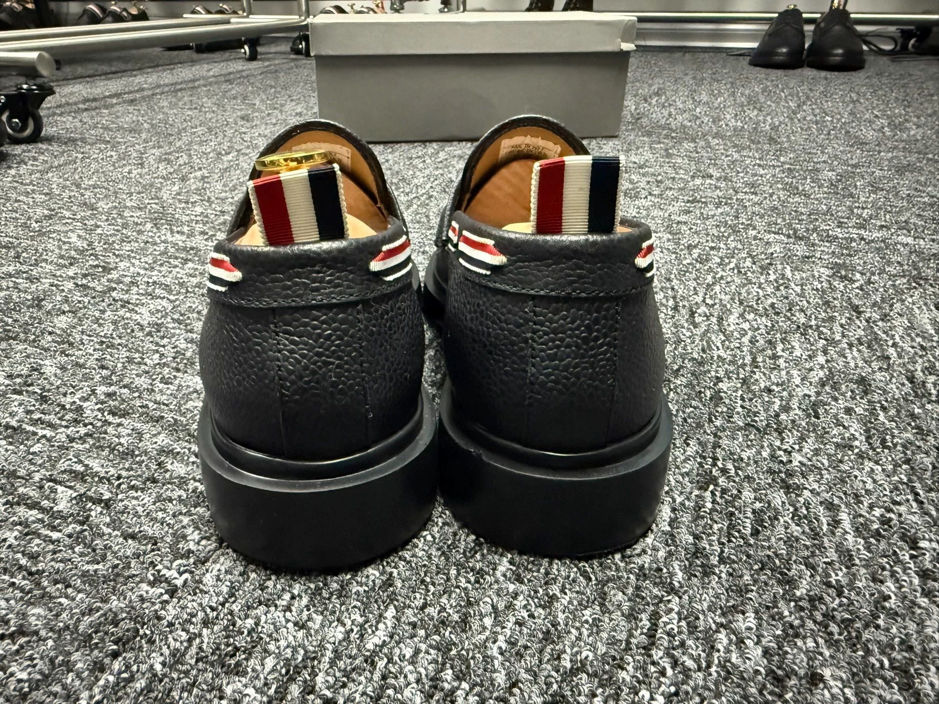 Thom Browne Thom Browne Men's Black Rubber Sole Loafers US7 Rare Size US 7 / EU 40 - 3 Thumbnail