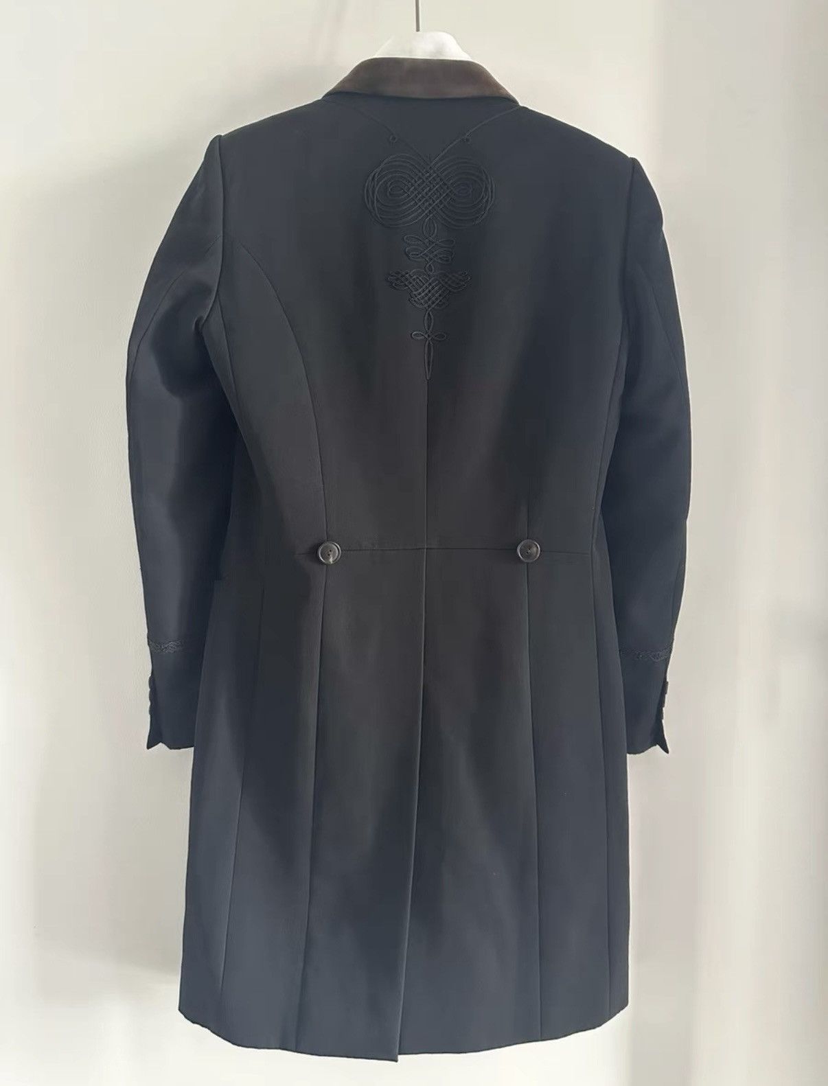 Number (N)ine Number Nine 06aw peak lapel coat Noir Size US M / EU 48-50 / 2 - 2 Thumbnail