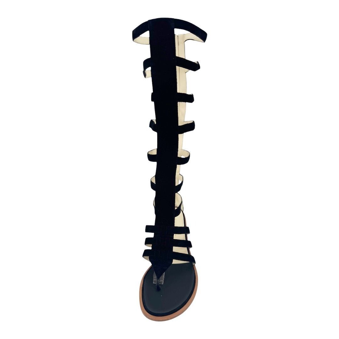 Chanel Chanel Suede High Knee Gladiator Sandals 2015 Karl Lagerfeld Size US 8 / IT 38 - 3 Thumbnail