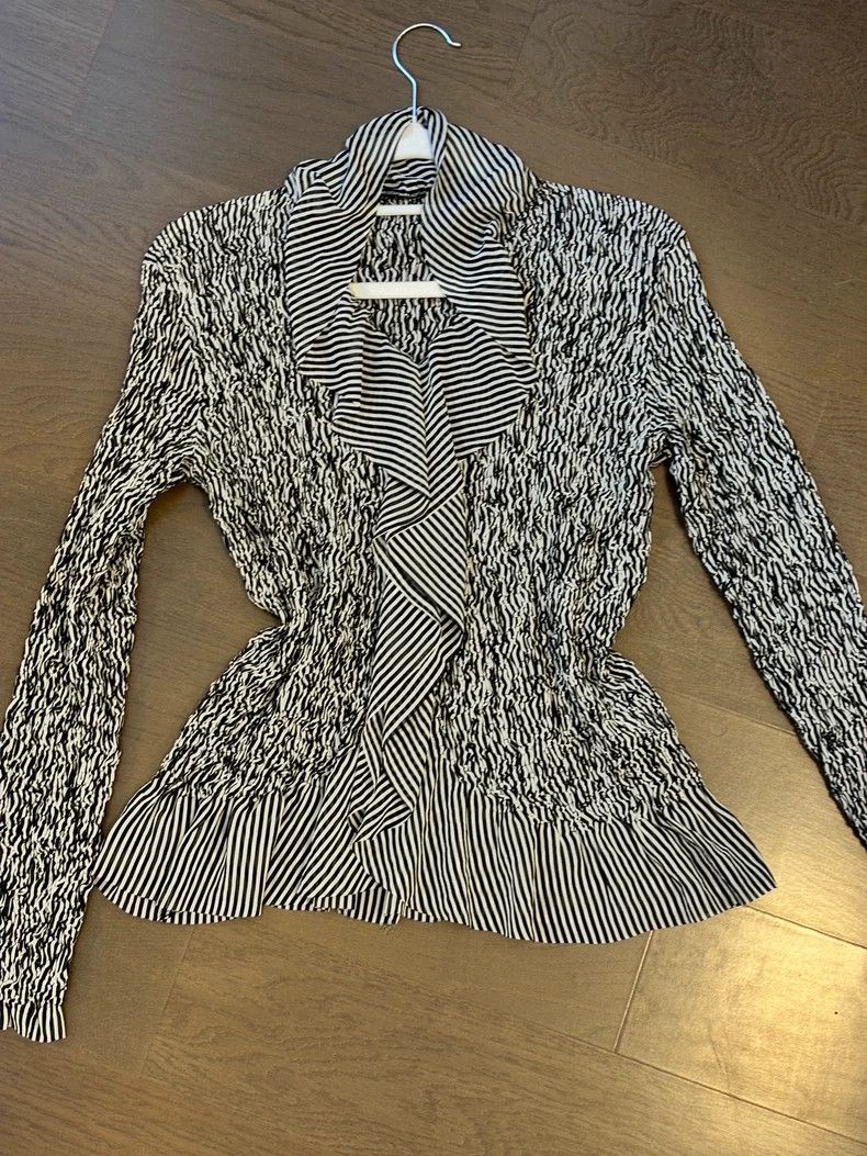 Issey Miyake issey miyake Patchwork zebra print top Size M / US 6-8 / IT 42-44 - 1 Thumbnail