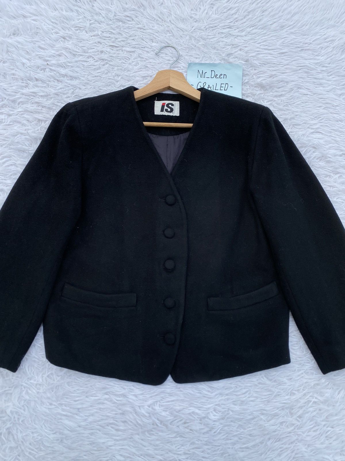 Issey Miyake Rare Vintage 80s Issey Miyake Wool Bazer /Jacket Size US M / EU 48-50 / 2 - 4 Thumbnail