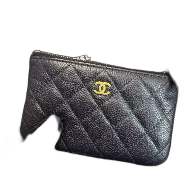 Chanel Chanel Navy Blue Coin Purse -2505 Size ONE SIZE - 1 Thumbnail
