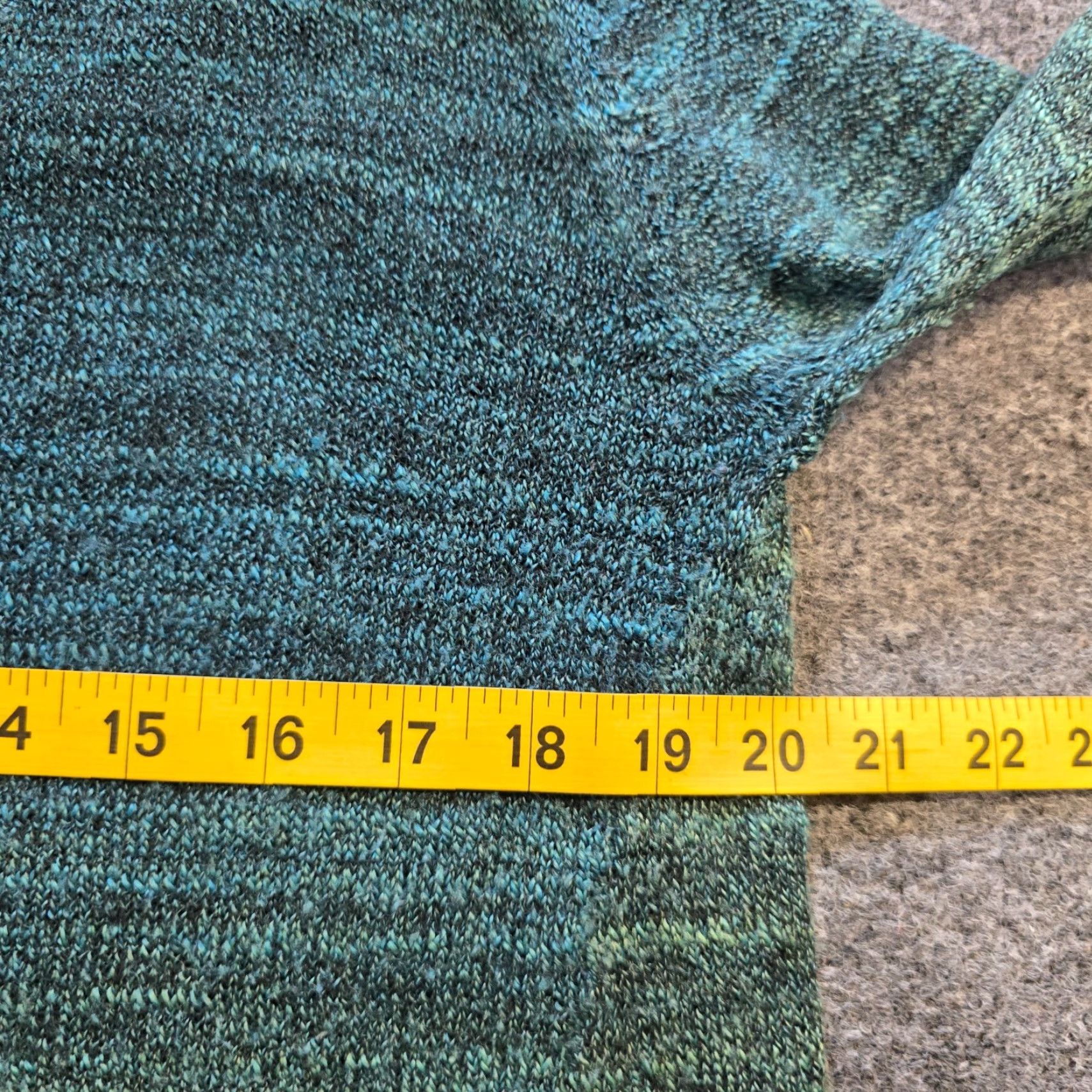Prana Prana Sweater Womens Size Small Green Striped Knit Long Sleeve Open Back Casual Pullover Lightweight Knit Size S / US 4 / IT 40 - 5 Thumbnail