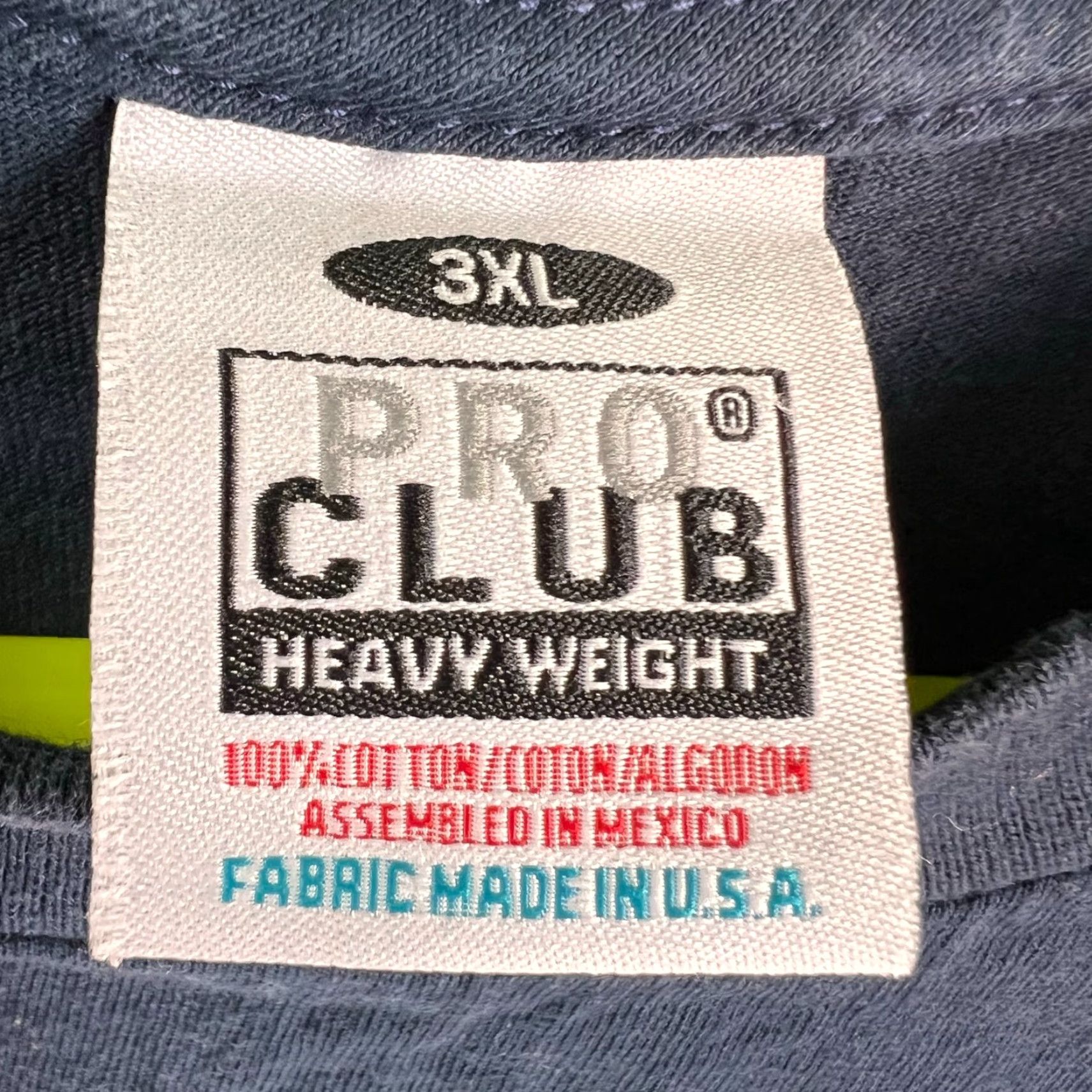 Vintage Pro Club T-Shirt Mens 3XL Blue Racing Graphic 2 Sided LA CA Cars Size US XXL / EU 58 / 5 - 3 Thumbnail