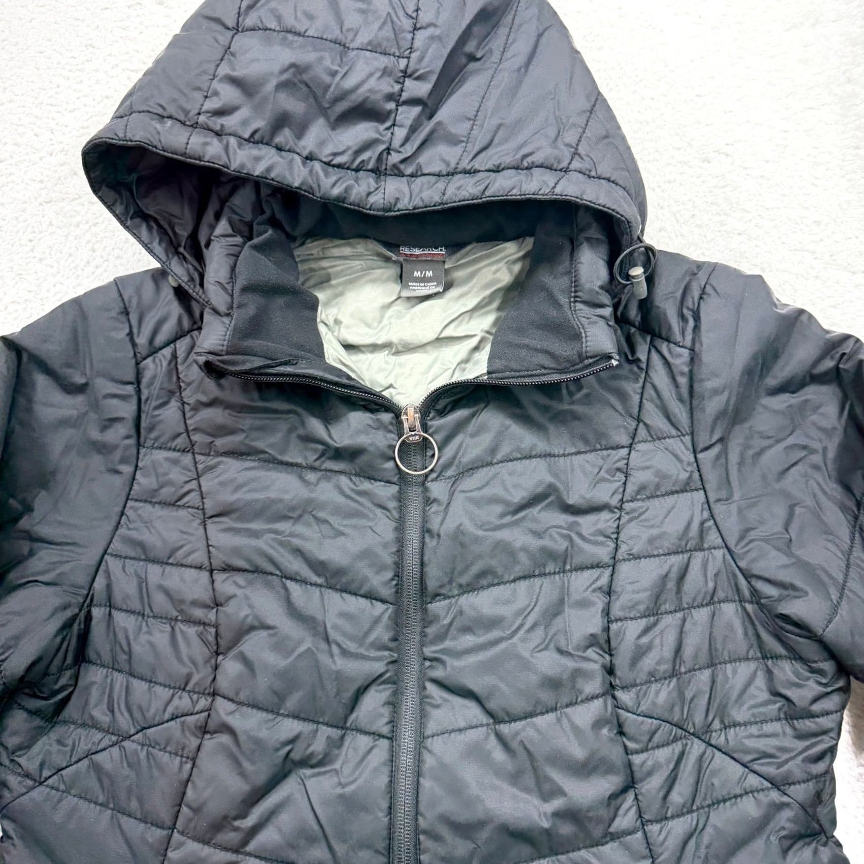 Outdoor Research Outdoor Research Womens Black Primaloft Quilted Hooded Puffer Jacket Medium Size M / US 6-8 / IT 42-44 - 2 Thumbnail