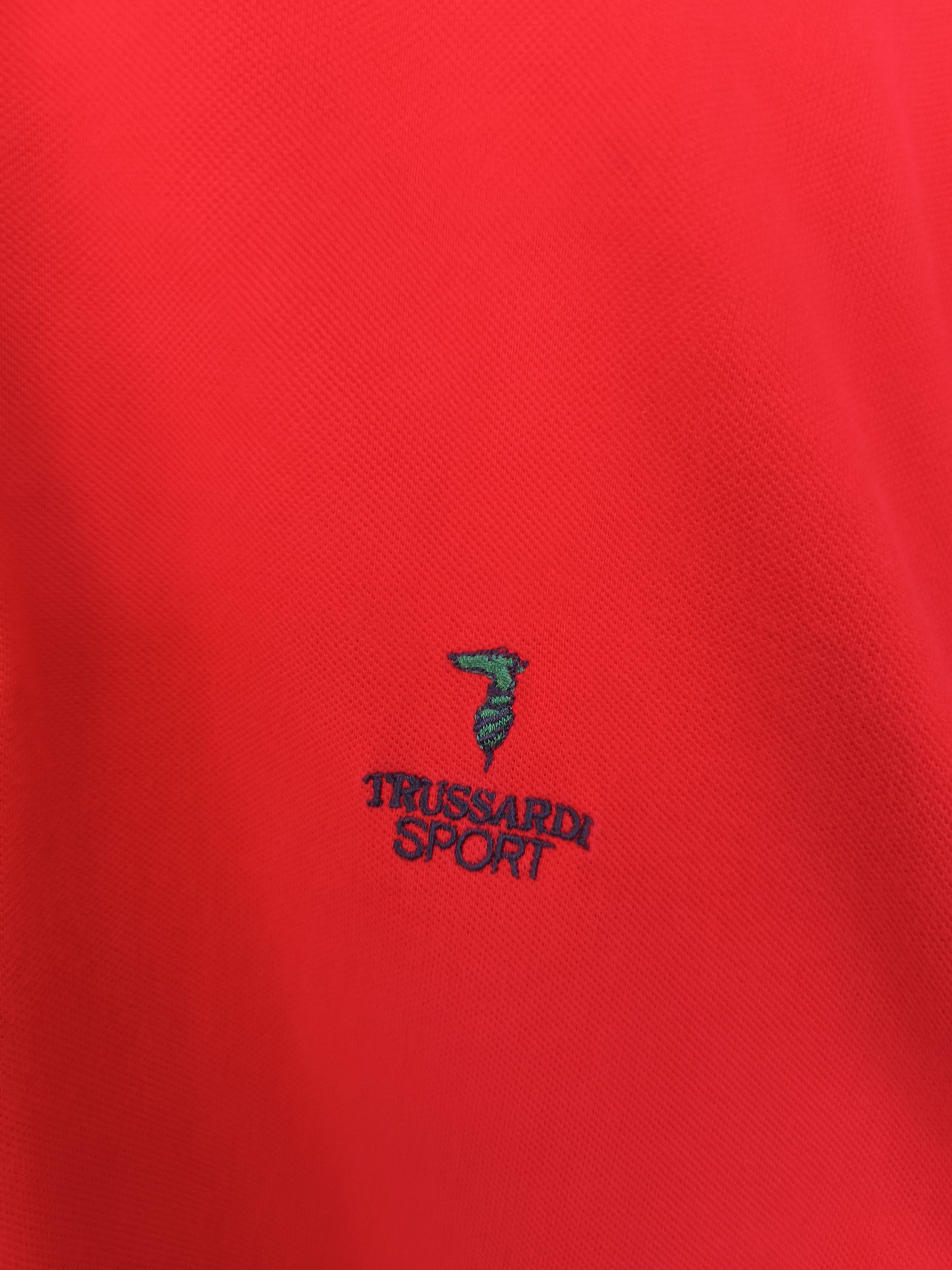 Trussardi Vintage Trussardi polo long sleeve Italy Size US L / EU 52-54 / 3 - 3 Thumbnail