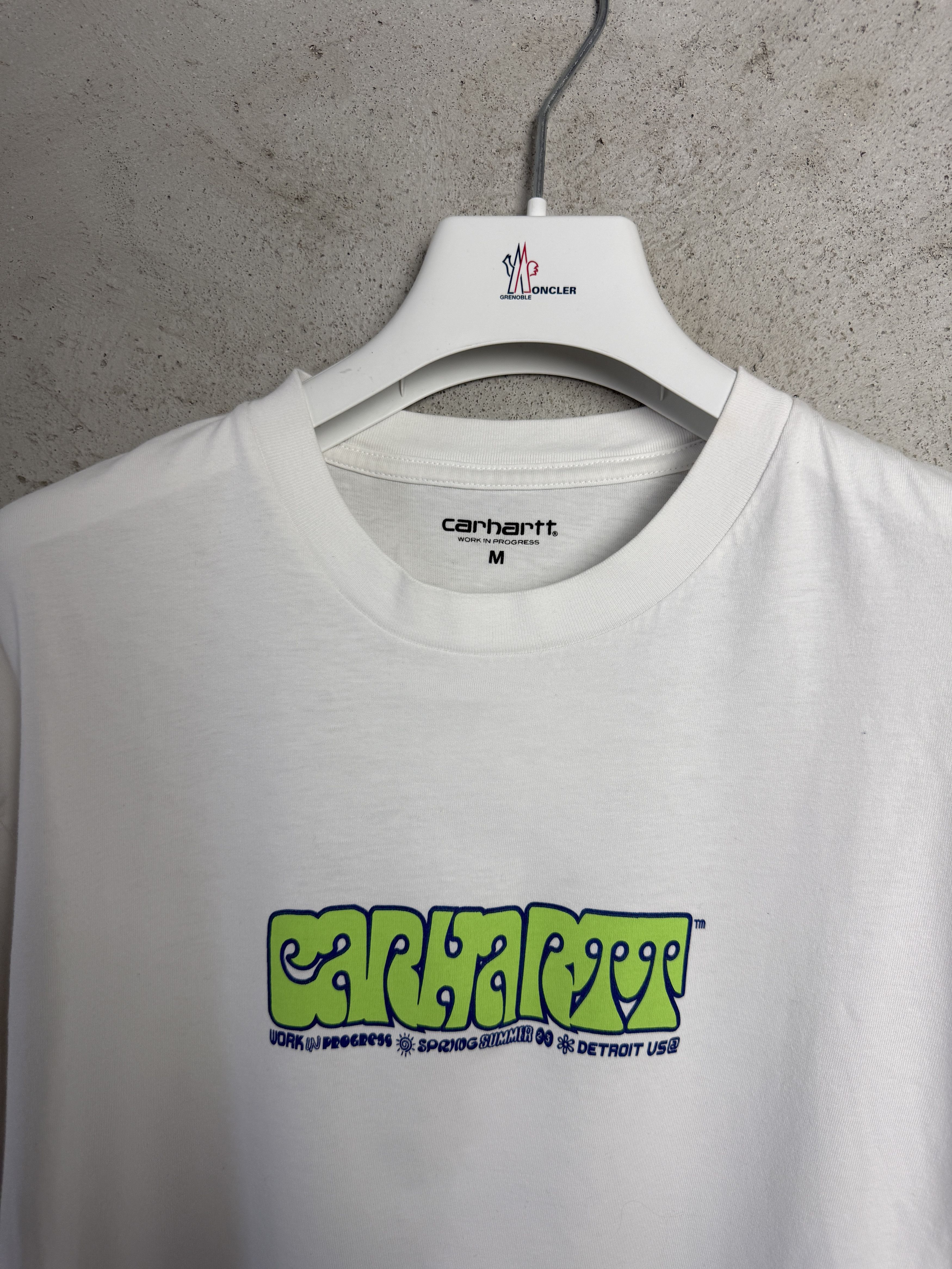 Carhartt Wip Carhartt WIP Heat Script t-shirt tee skate rap hip hop Size US M / EU 48-50 / 2 - 2 Thumbnail