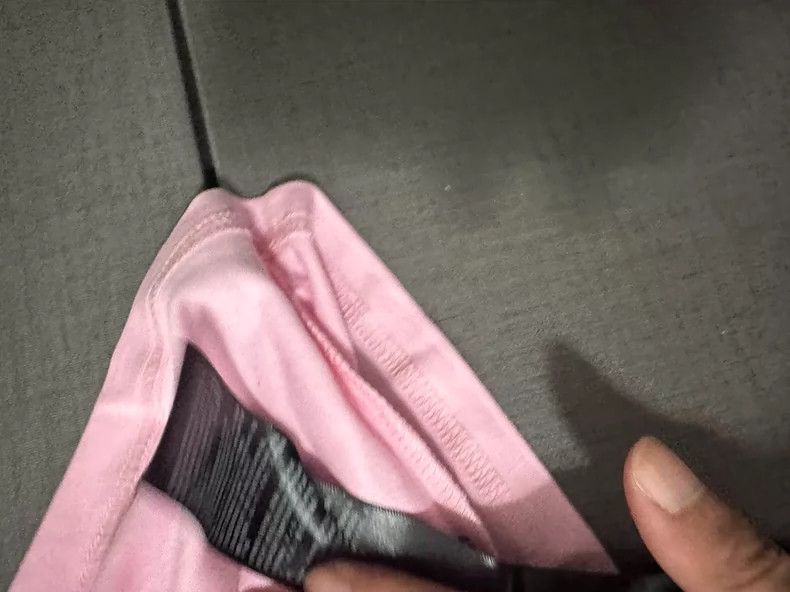 Balenciaga Balenciaga Pink classic basic T-shirt with small logo prin Size US XS / EU 42 / 0 - 5 Thumbnail