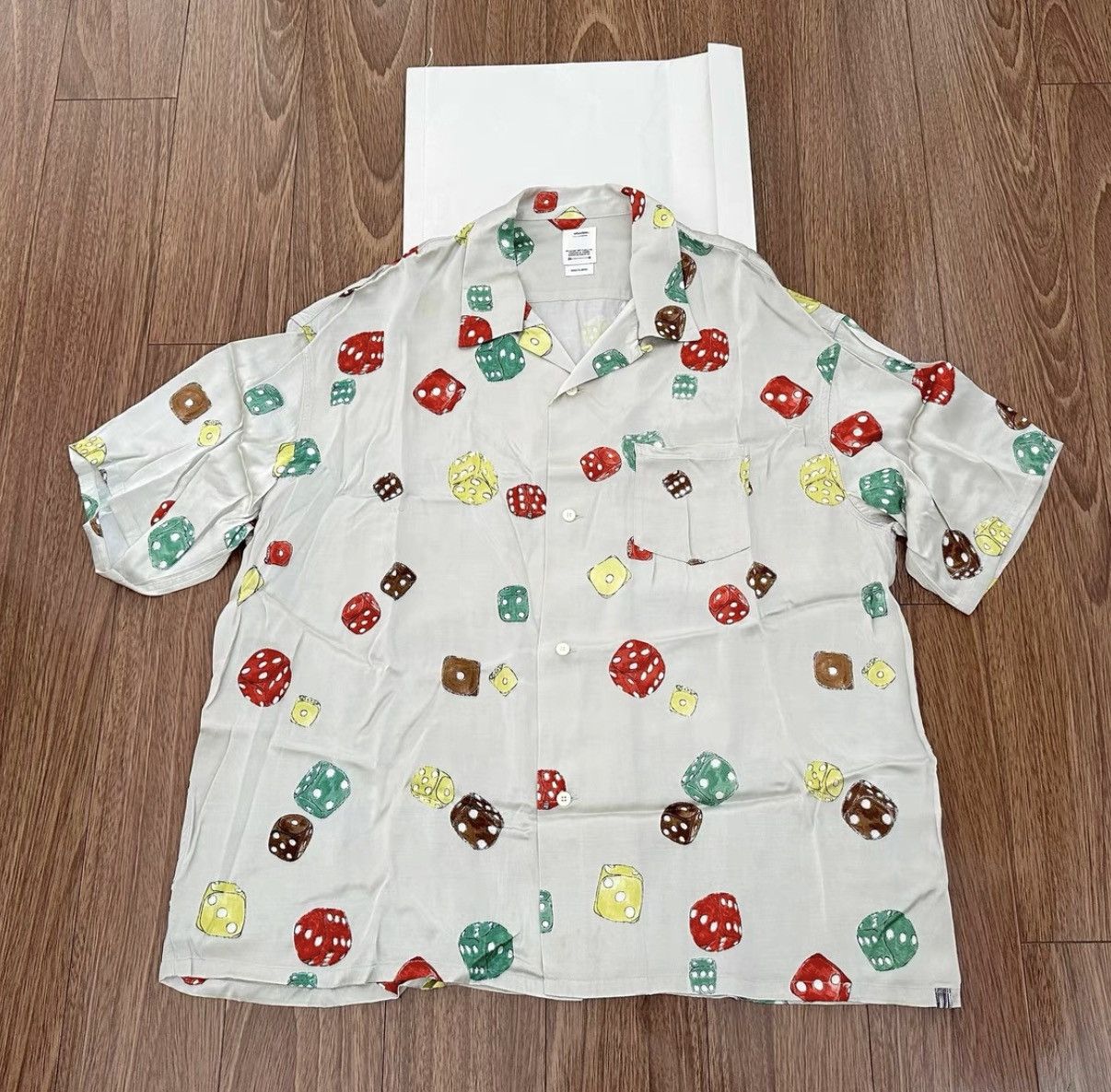Visvim VISVIM WALLIS SHIRT S/S DICE 21SS Dice Print Hawaiian Shirt Size US XL / EU 56 / 4 - 1 Thumbnail