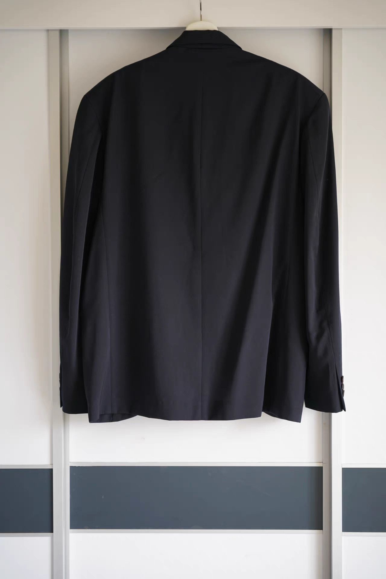 Yohji Yamamoto Yohji Yamamoto 92ss Curved Hem Tuxedo Blazer K4 Size US M / EU 48-50 / 2 - 2 Thumbnail