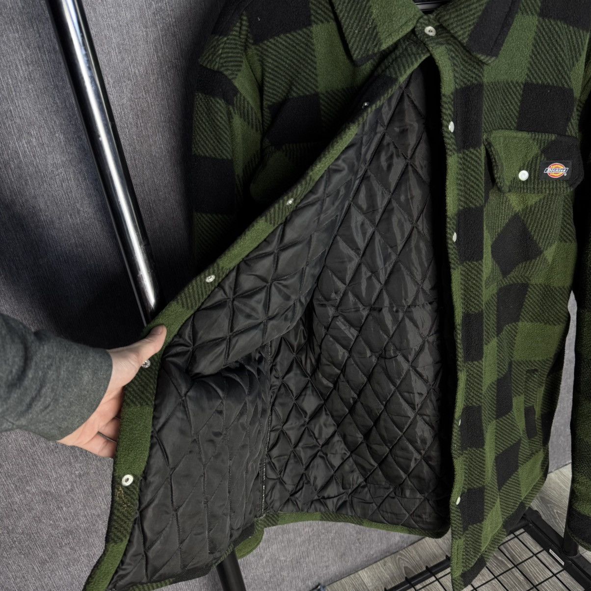 Dickies Vintage Dickies Flannel Plaid Work Jacket Size US XL / EU 56 / 4 - 4 Thumbnail
