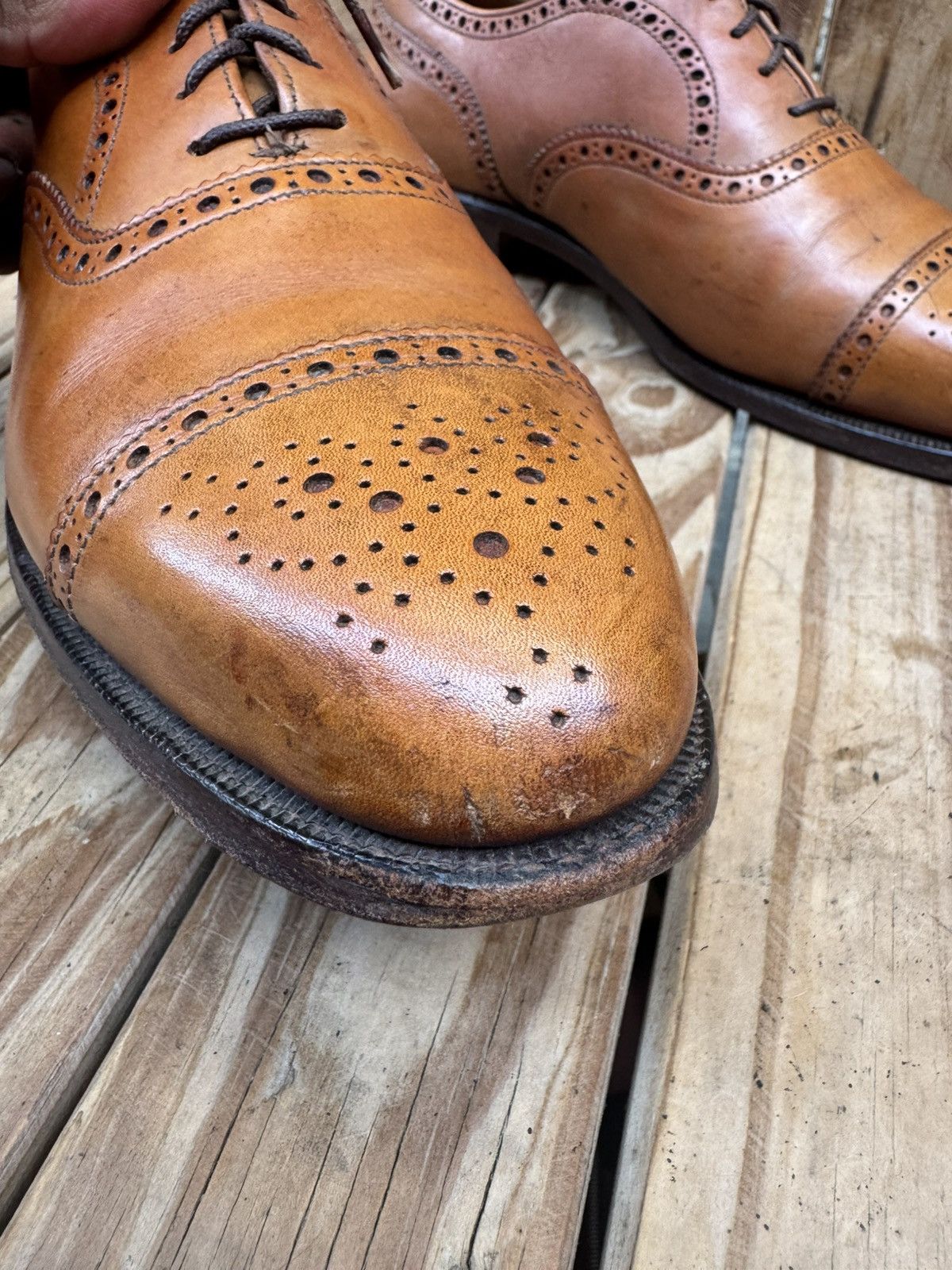 Crockett & Jones Crockett & Jones x Barneys Newyork Men’s dress shoes US 9.5D Size US 9.5 / EU 42-43 - 12 Thumbnail