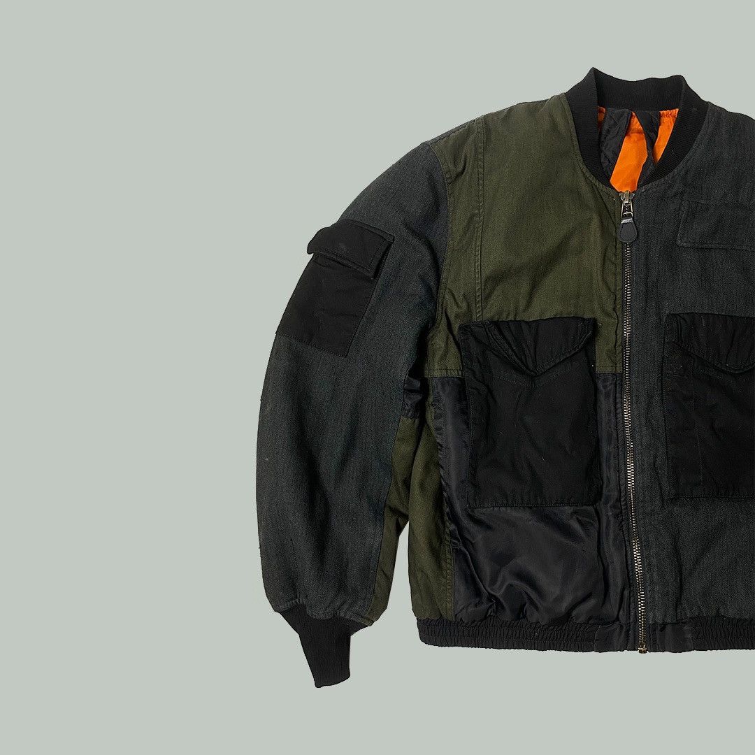 Maharishi Maharishi Patchwork Bomber Jacket Size US L / EU 52-54 / 3 - 3 Thumbnail