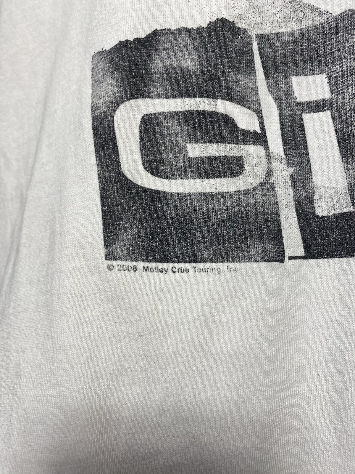 Band Tees Vintage 2008 Motley Crue Girl Rock Band T-shirt Tee Size US XL / EU 56 / 4 - 5 Thumbnail