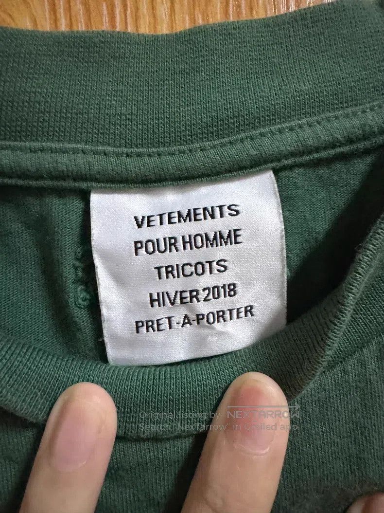 Vetements Vetements short sleeves Size US XS / EU 42 / 0 - 2 Thumbnail