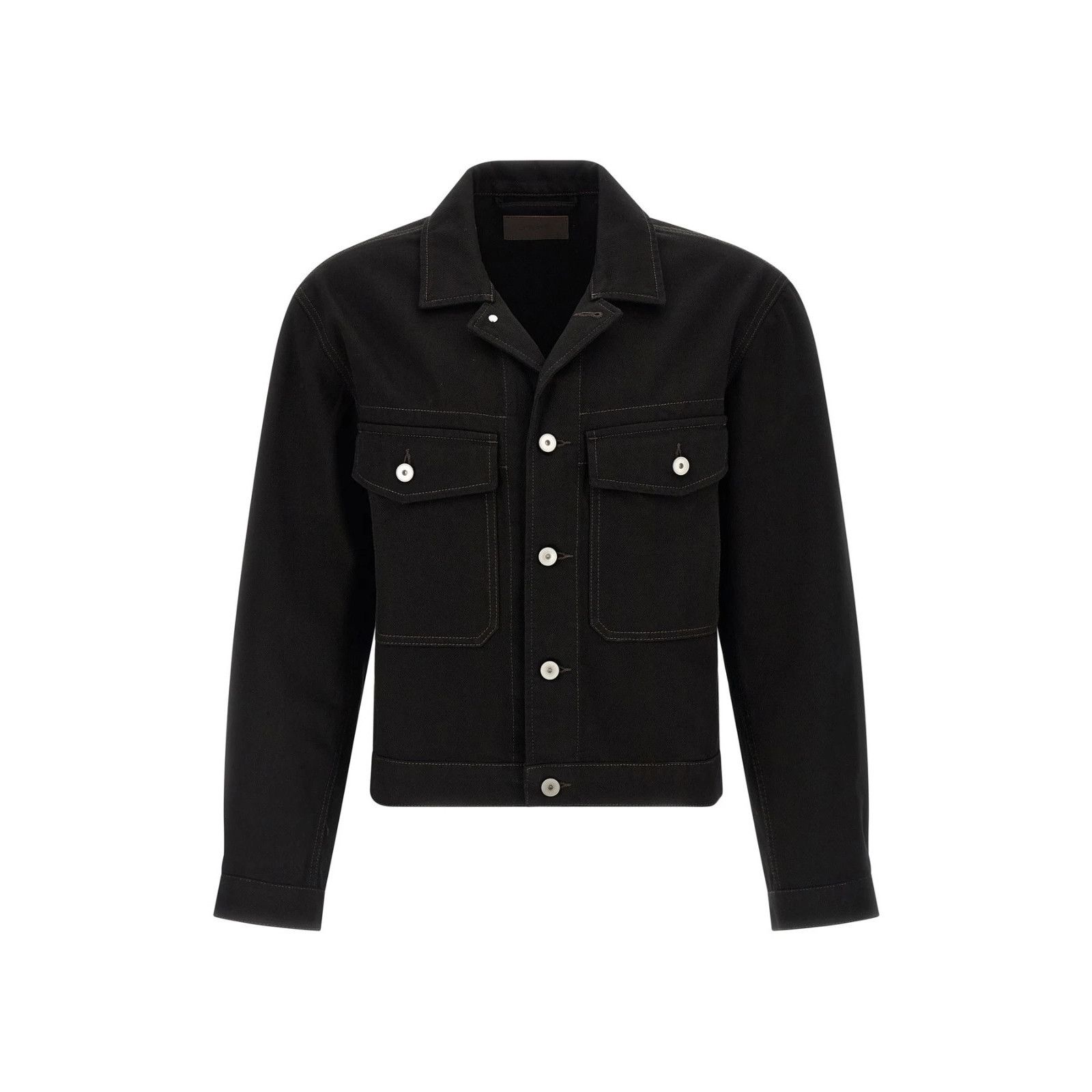 Lemaire Lemaire Trucker Black Jacket New & Authentic (Men's size:M;) Size US M / EU 48-50 / 2 - 1 Thumbnail