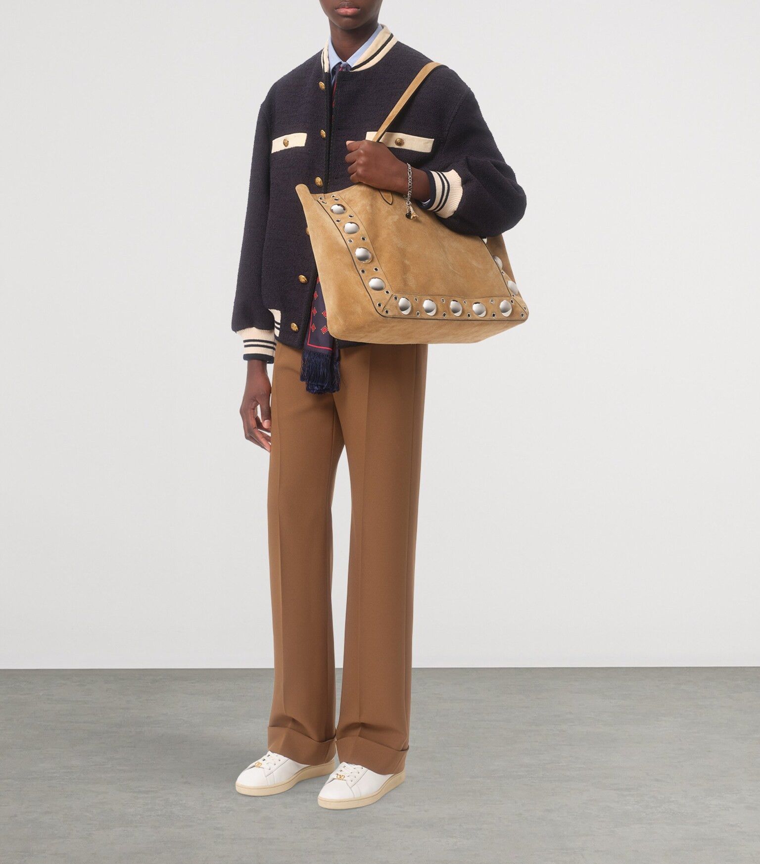Valentino o1y0525 Casual Pant in Brown Size US 28 / EU 44 - 5 Thumbnail