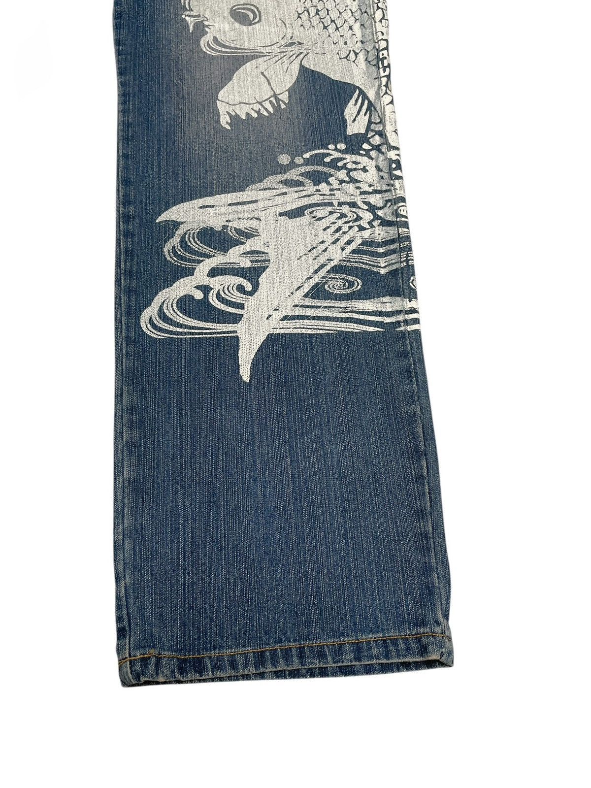 Japanese Brand Rare Design Vintage Dealetti Oversized Sukajan Jeans 1990s Size US 43 - 6 Thumbnail