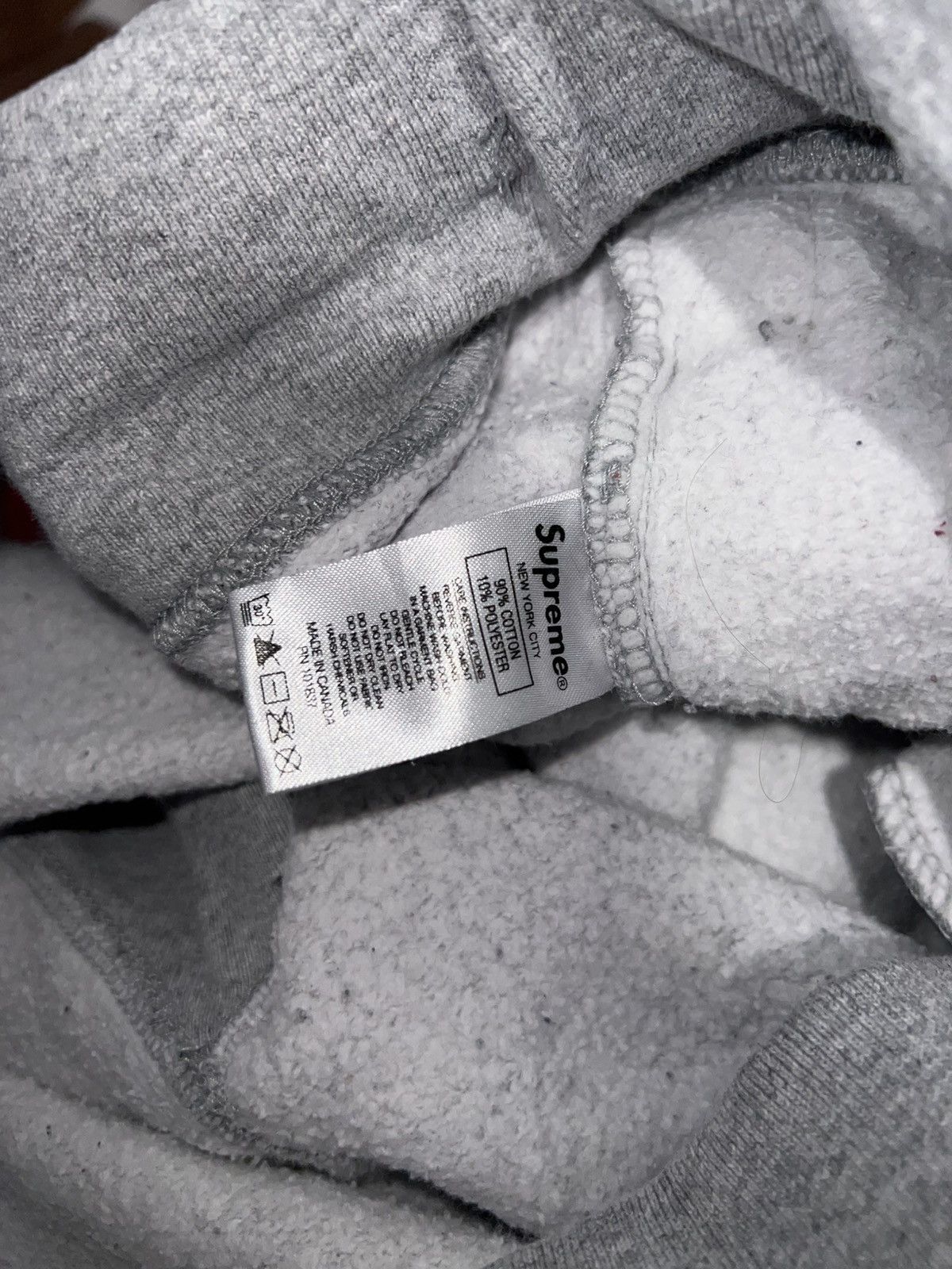 Supreme Grey supreme sweats Size US 36 / EU 52 - 5 Thumbnail