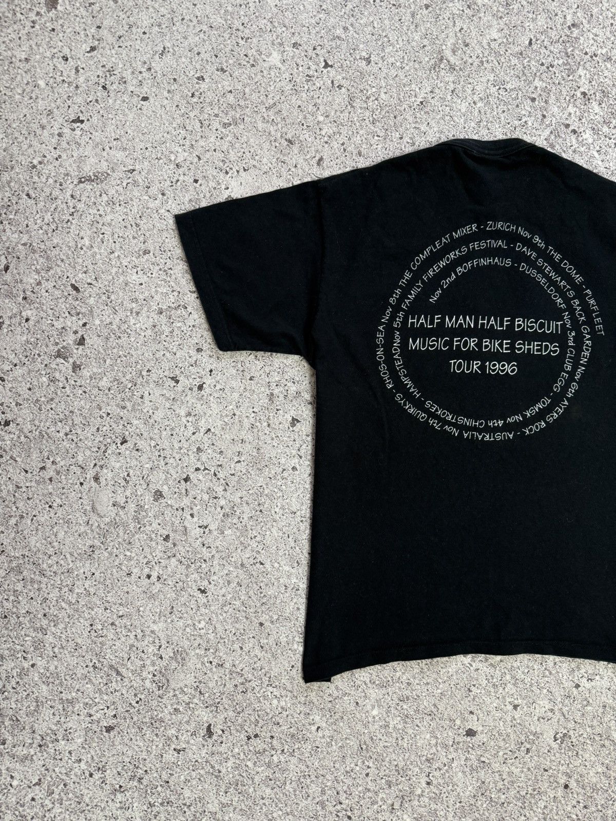 Band Tees × Vintage Vintage Half Man Half Biscuit Rock Tour 1996 T-Shirt Size US M / EU 48-50 / 2 - 7 Thumbnail