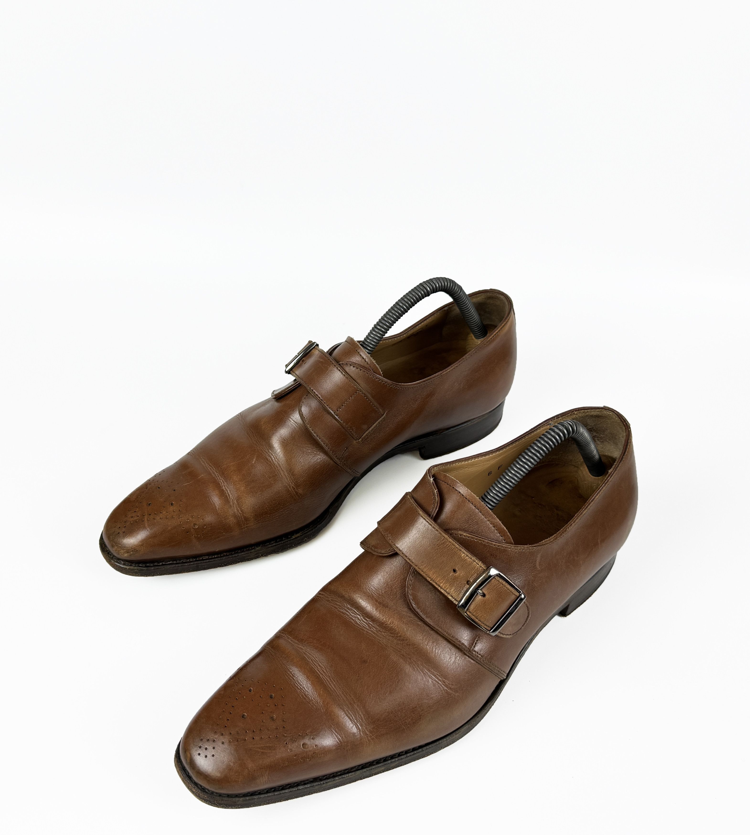 Other Goodyear Welted x Louis Boston Leather Monk Straps Size 8.5 Size US 9.5 / EU 42-43 - 2 Thumbnail