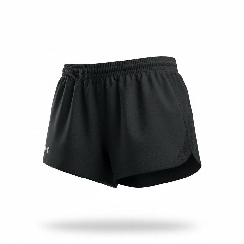 Under Armour Under Armour Women’s Black Running Shorts Size Large Size 32" / US 10 / IT 46 - 1 Thumbnail
