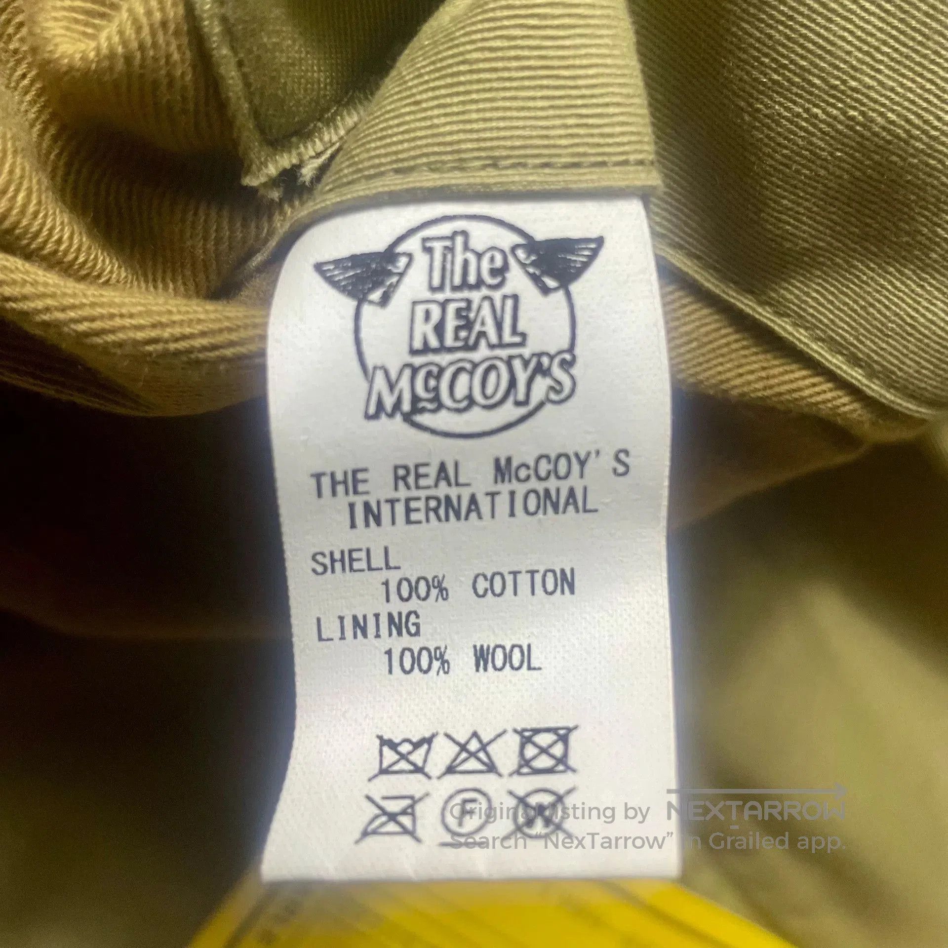 The Real McCoy's The Real McCoy's Tankers Jacket. Size US XS / EU 42 / 0 - 5 Thumbnail
