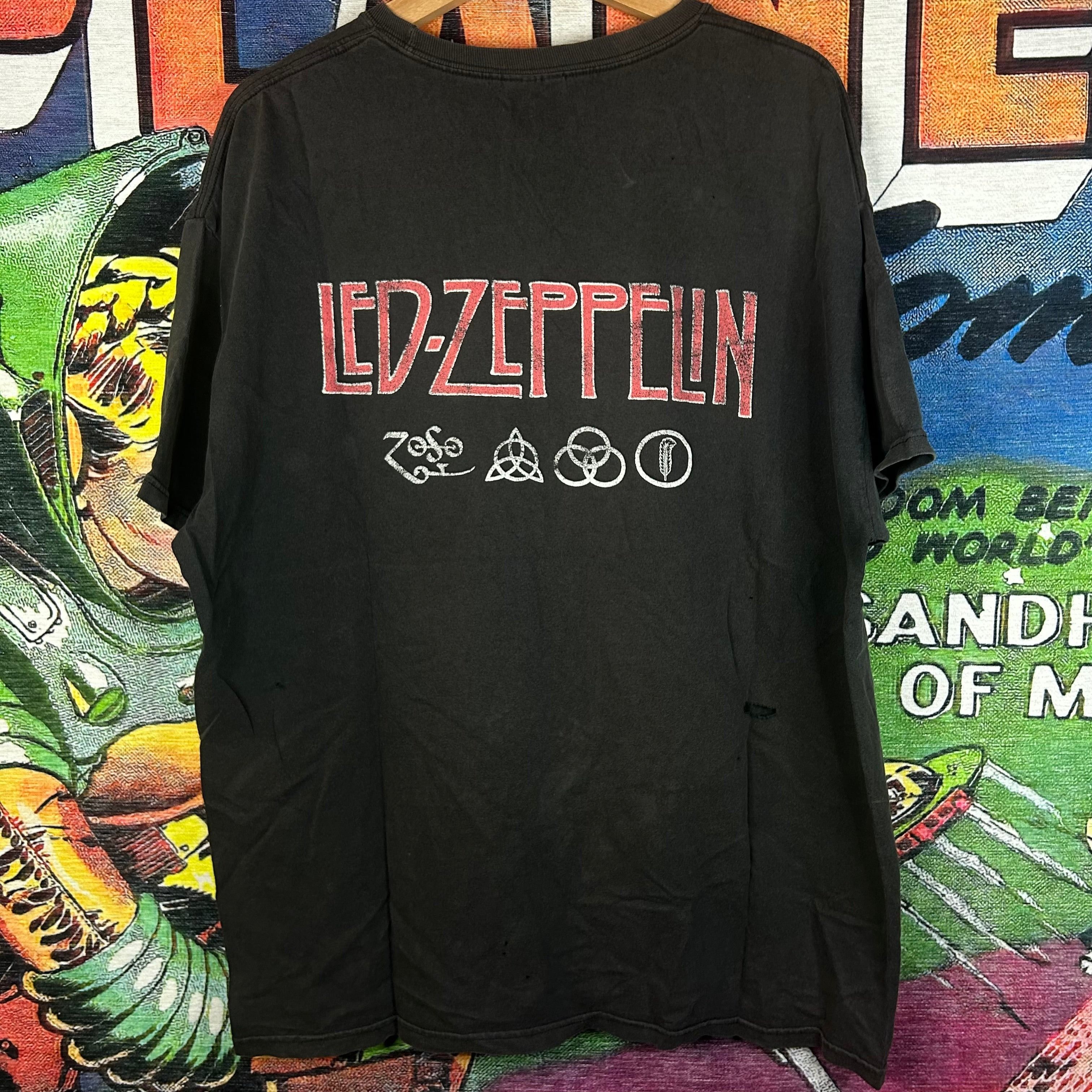 Vintage Y2K Led Zeppelin Tee Size XL Size US XL / EU 56 / 4 - 2 Thumbnail