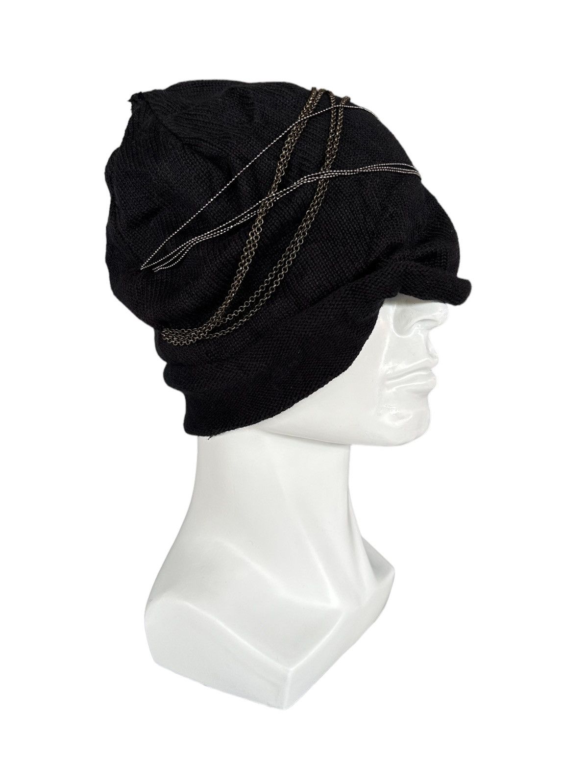 Japanese Brand × Kapital × Vintage Japanese Brand Punk Bondage Style Beanie Hats Rare ☠️🎌 Size ONE SIZE - 1 Thumbnail