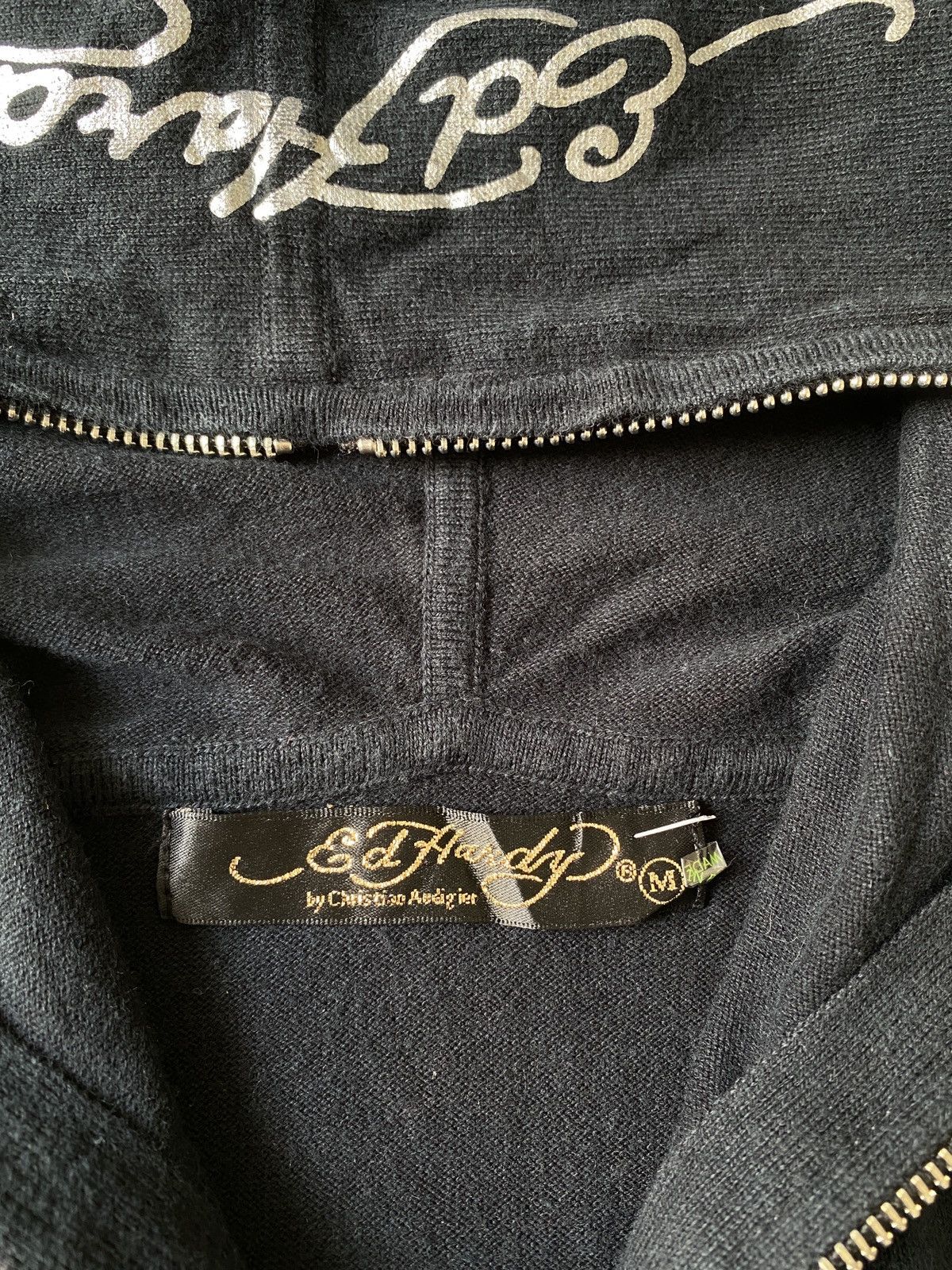 Ed Hardy 2000s Ed Hardy By Christian Audigier Sleeveless Fullzip Size US S / EU 44-46 / 1 - 14 Thumbnail