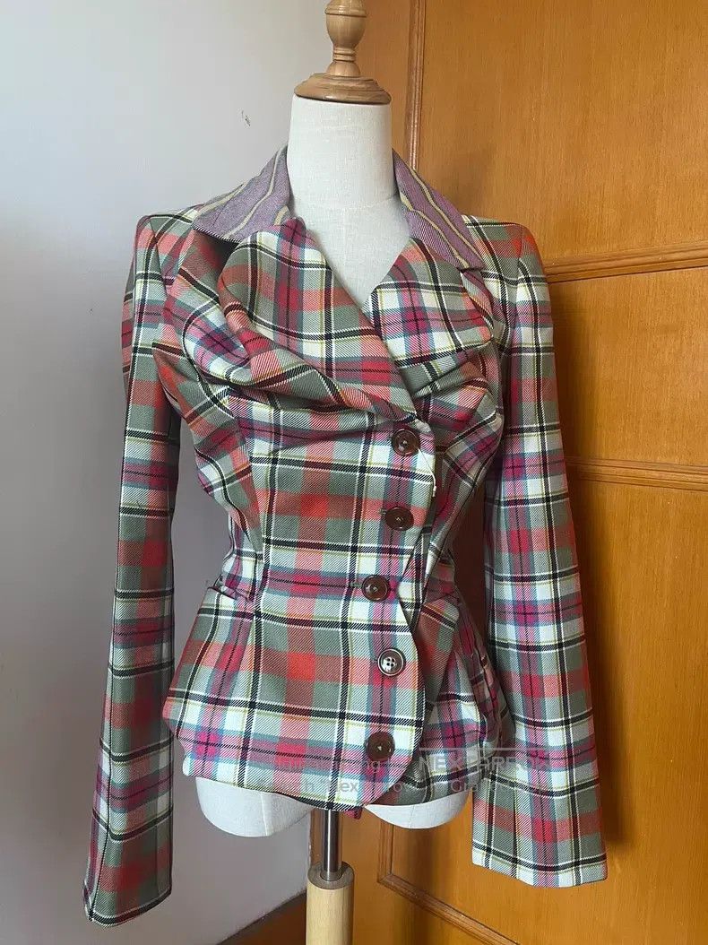 Vivienne Westwood Vivienne Westwood Drunkard Suit Jacket Size S / US 4 / IT 40 - 1 Thumbnail