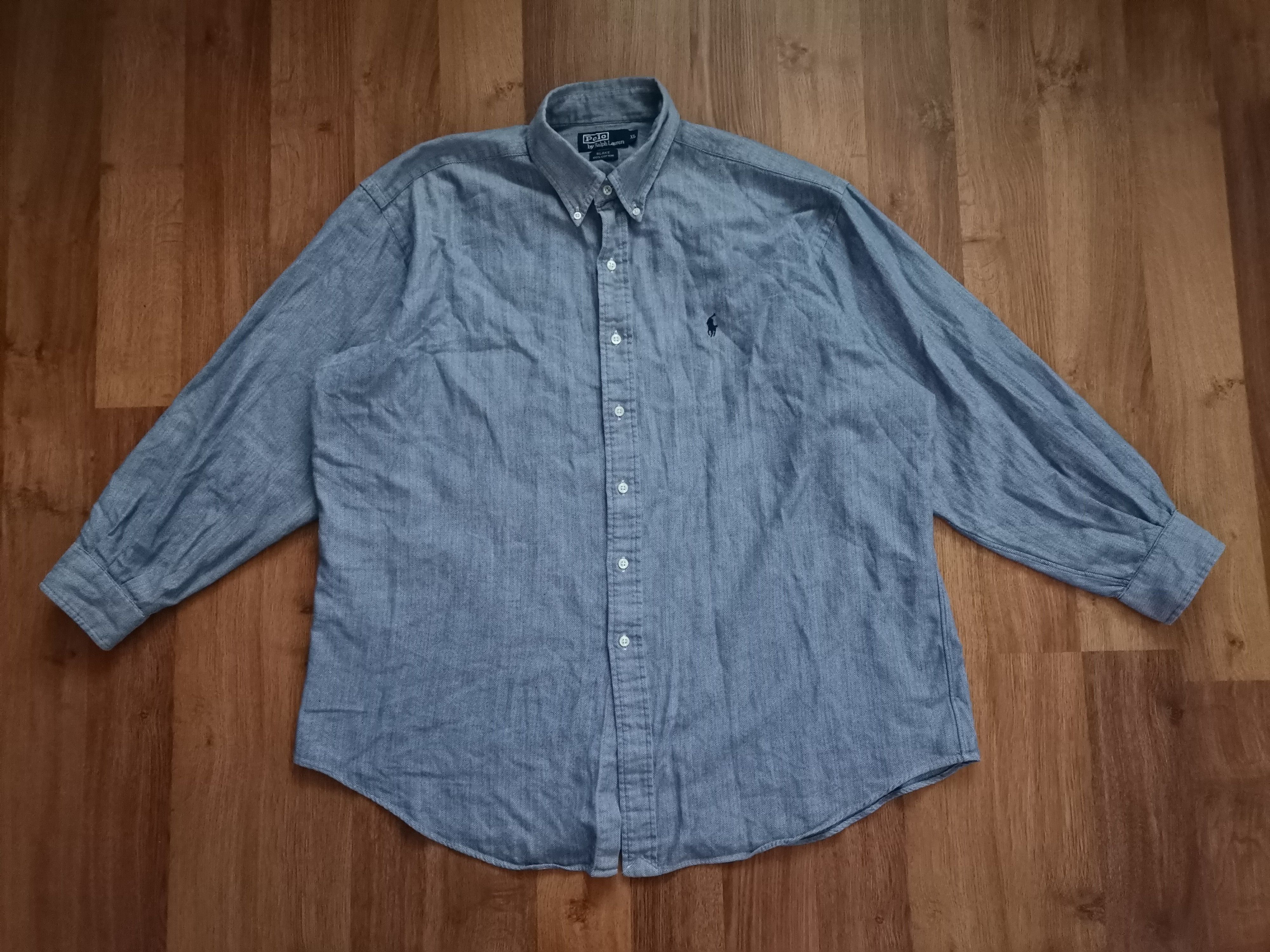 Polo Ralph Lauren × Vintage Vintage Polo Ralph Lauren Shirt Size US XL / EU 56 / 4 - 1 Thumbnail