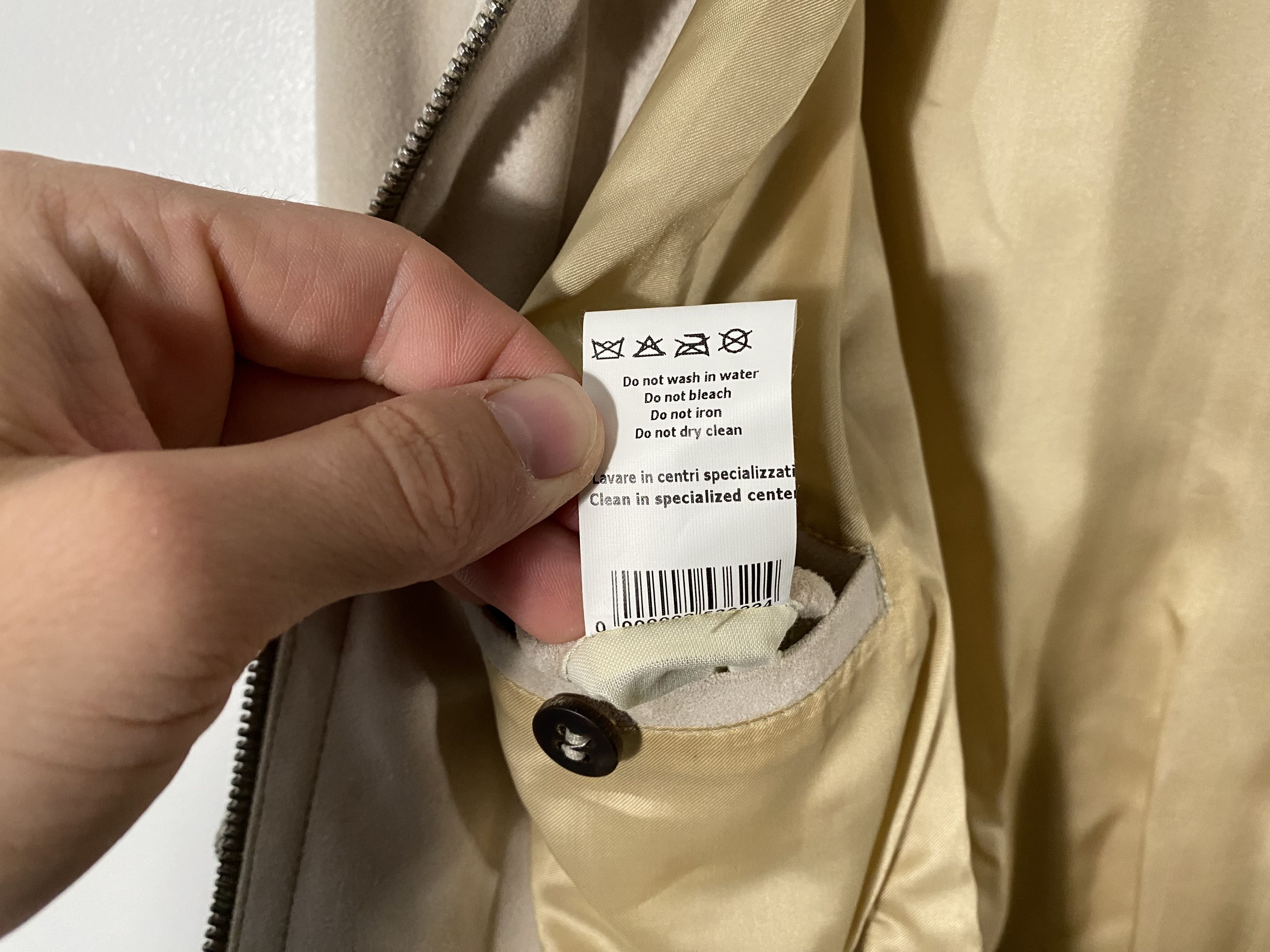 Marc Jacobs Marc Jacobs Soft Ivory leather cargo jacket Size US M / EU 48-50 / 2 - 6 Thumbnail