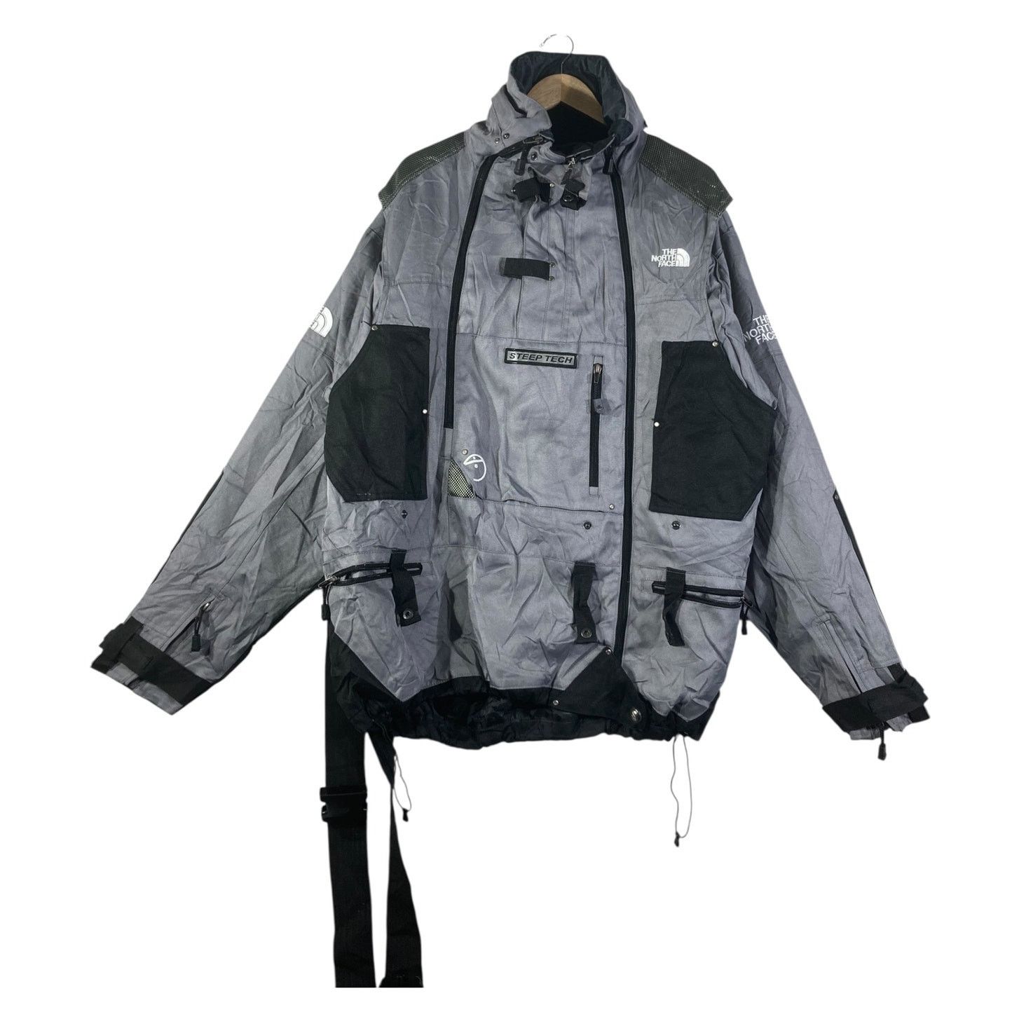 The north face steep tech 90s ビンテージ Vintage The North Face Steep Tech Red / Black Jacket (Size
