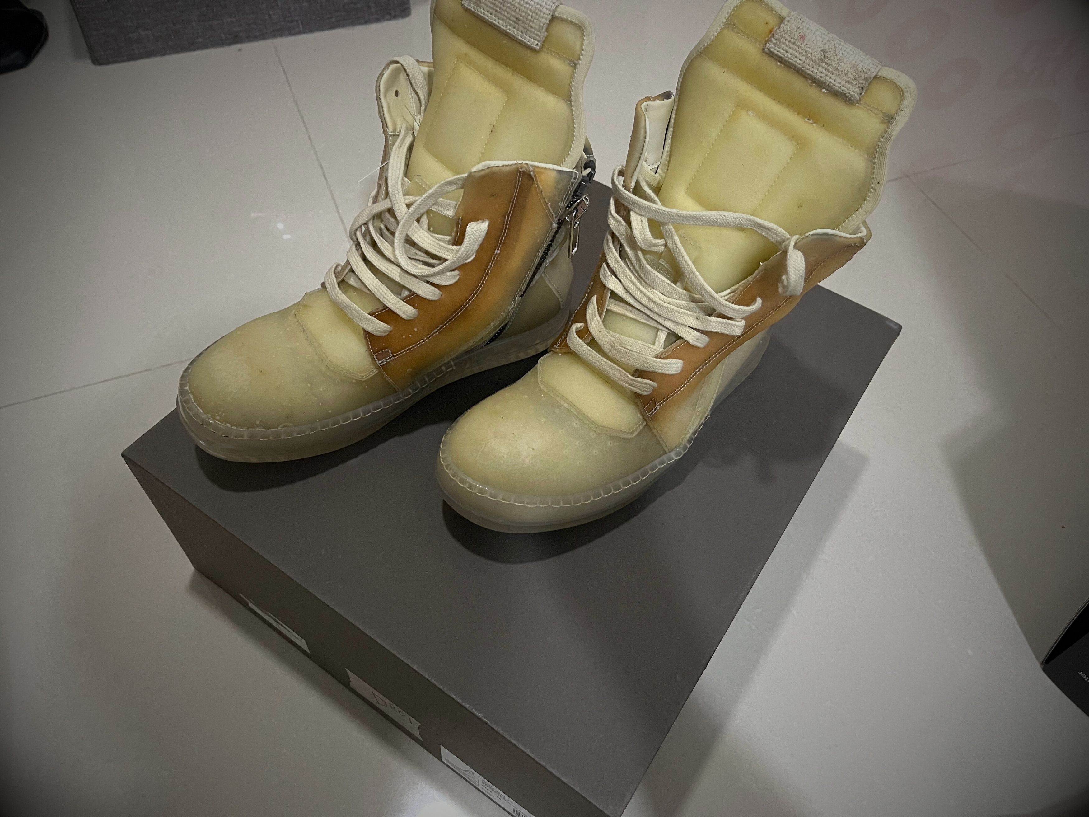 Rick Owens Geobasket Size US 6 / IT 36 - 2 Thumbnail