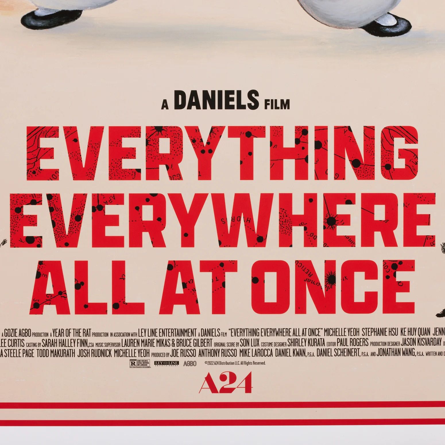 A24 EVERYTHING EVERYWHERE ALL AT ONCE POSTER Size ONE SIZE - 6 Thumbnail