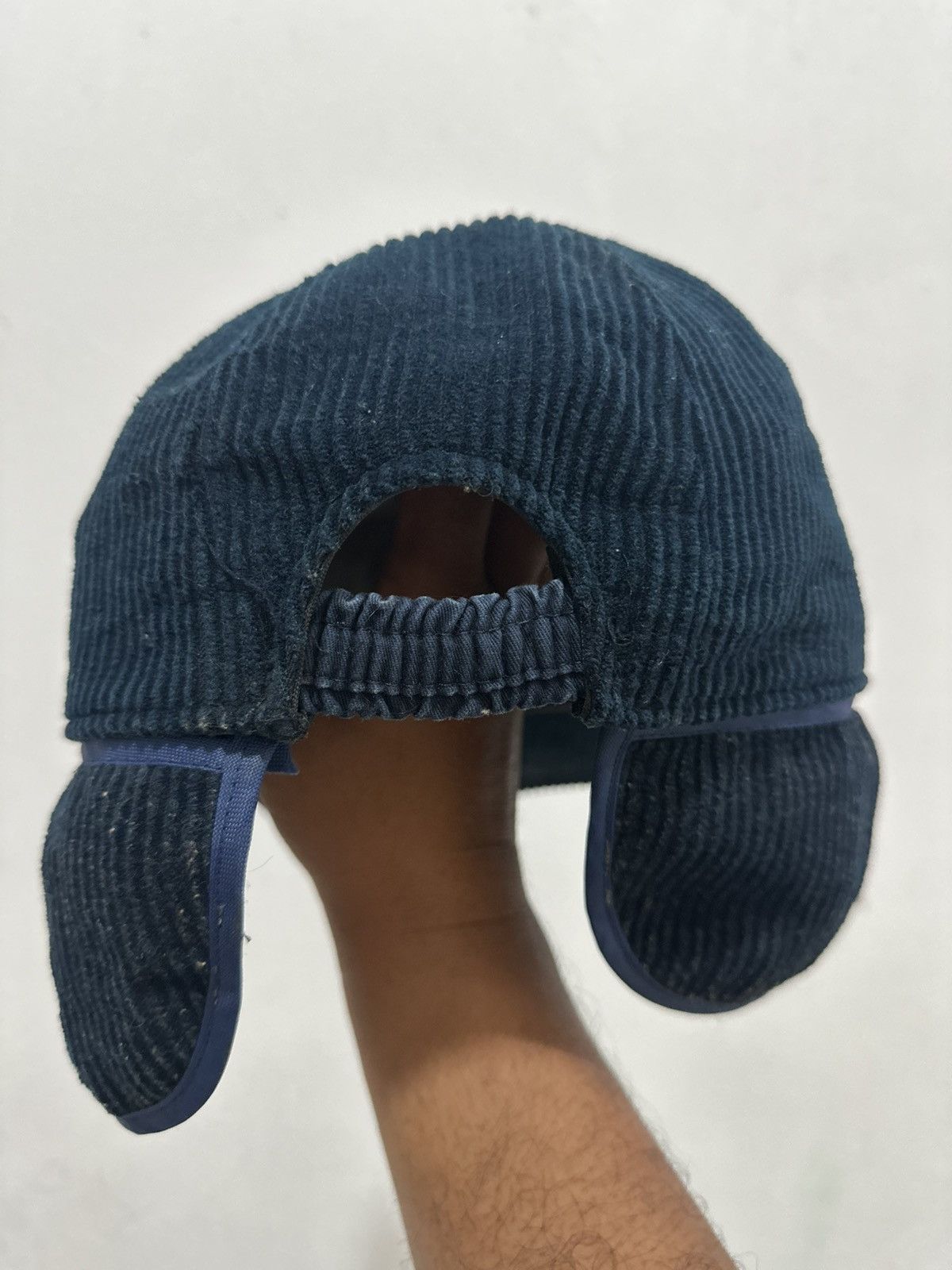 Vintage 80’s Japan Yamaha Racing Corduroy Hat Size ONE SIZE - 4 Thumbnail