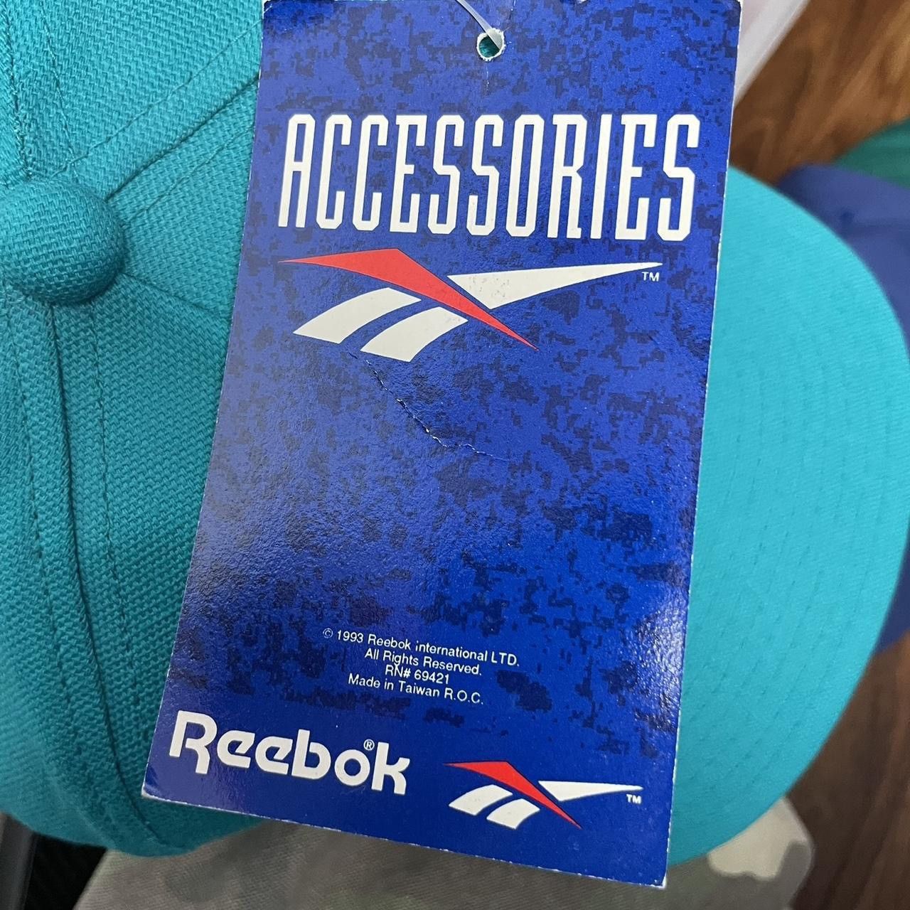 Reebok Vintage Reebok Hat Tea Blue Leather Strap NWT Commonwealth Size ONE SIZE - 5 Thumbnail