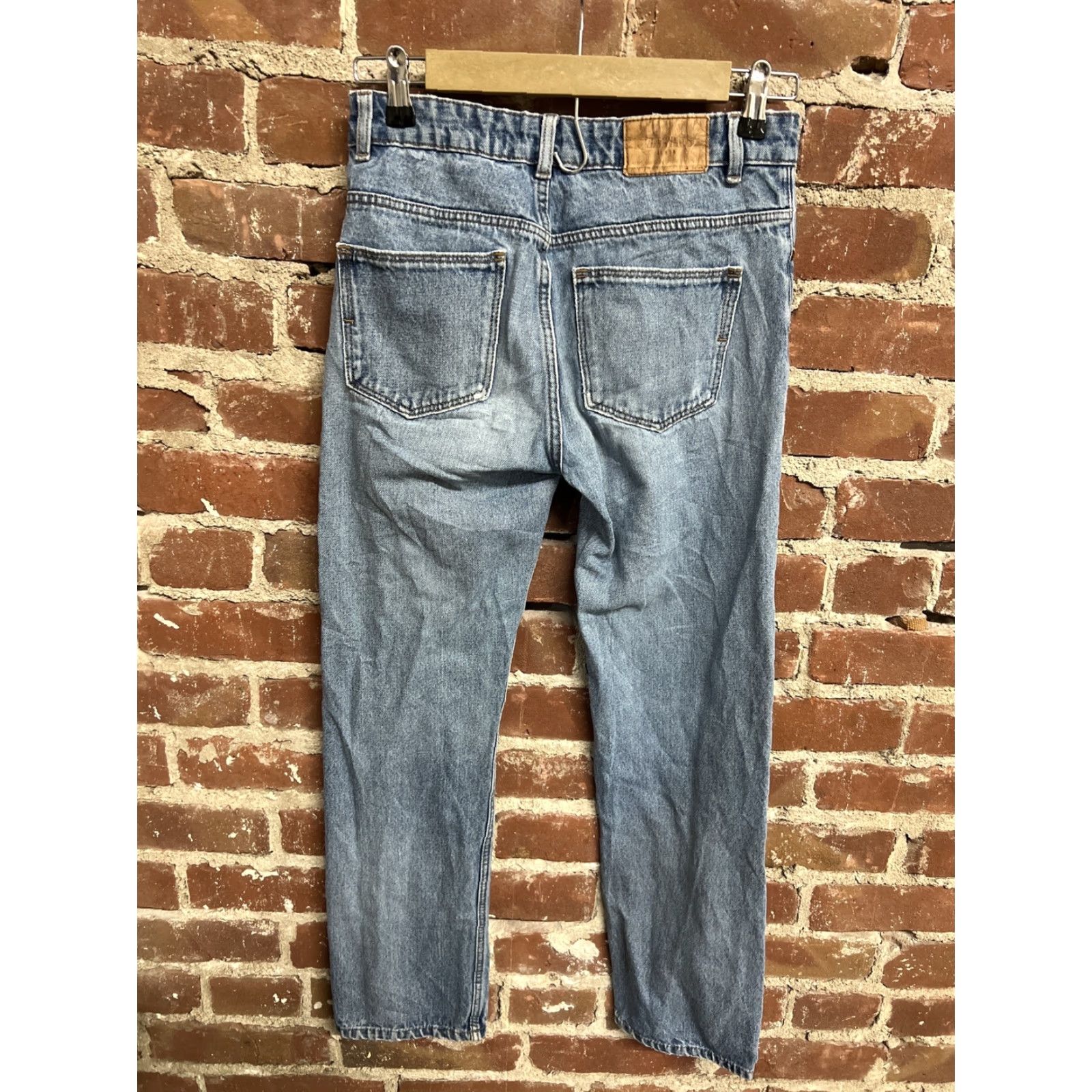 Zara Zara Trafaluc Denim Jeans Womens Blue Size 2 Regular Straight Denim Jeans 27in Inseam Women Blue Denim Size 26" / US 2 / IT 38 - 2 Thumbnail