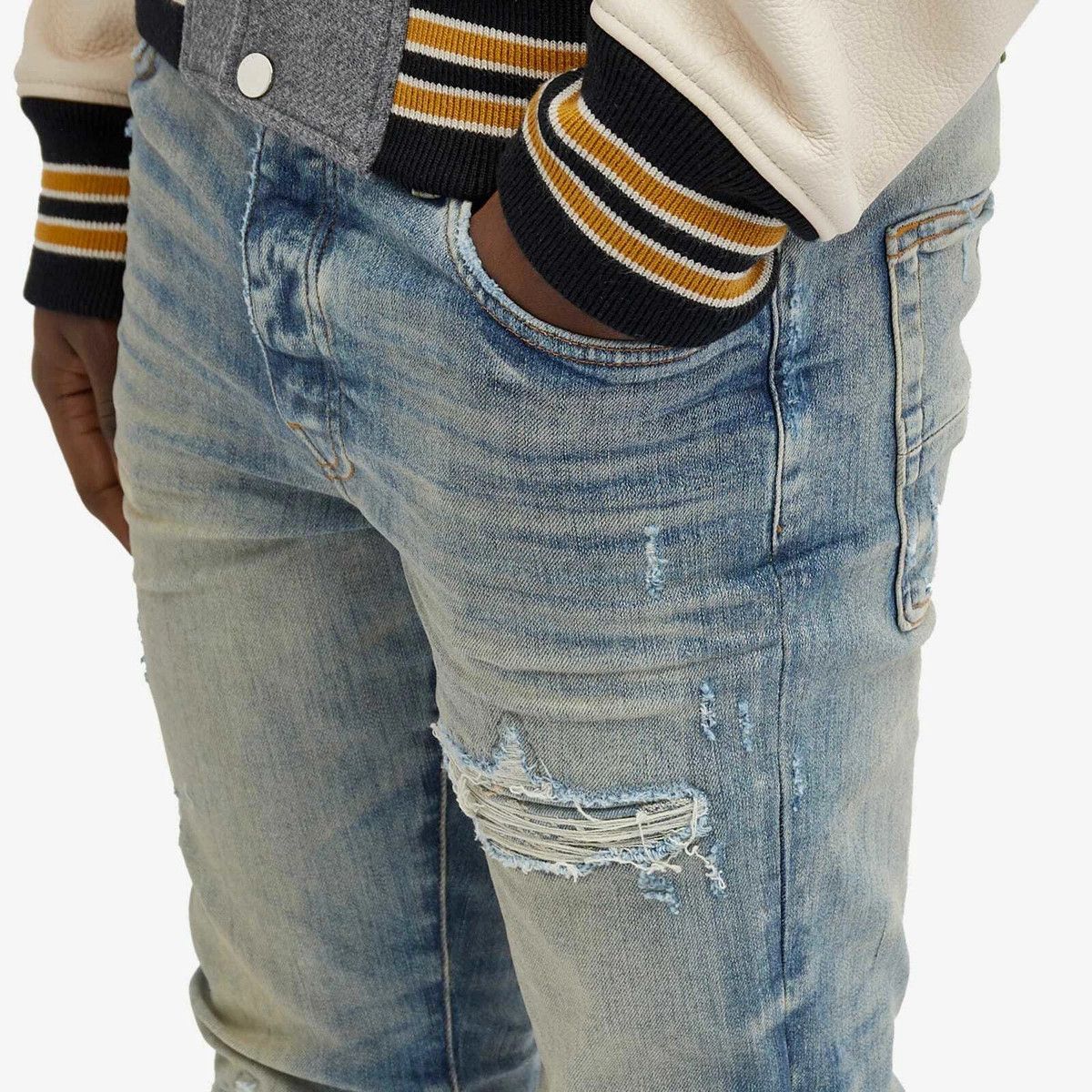 Amiri oc11z0125 Jeans in Vintage Blue Size US 32 / EU 48 - 5 Thumbnail