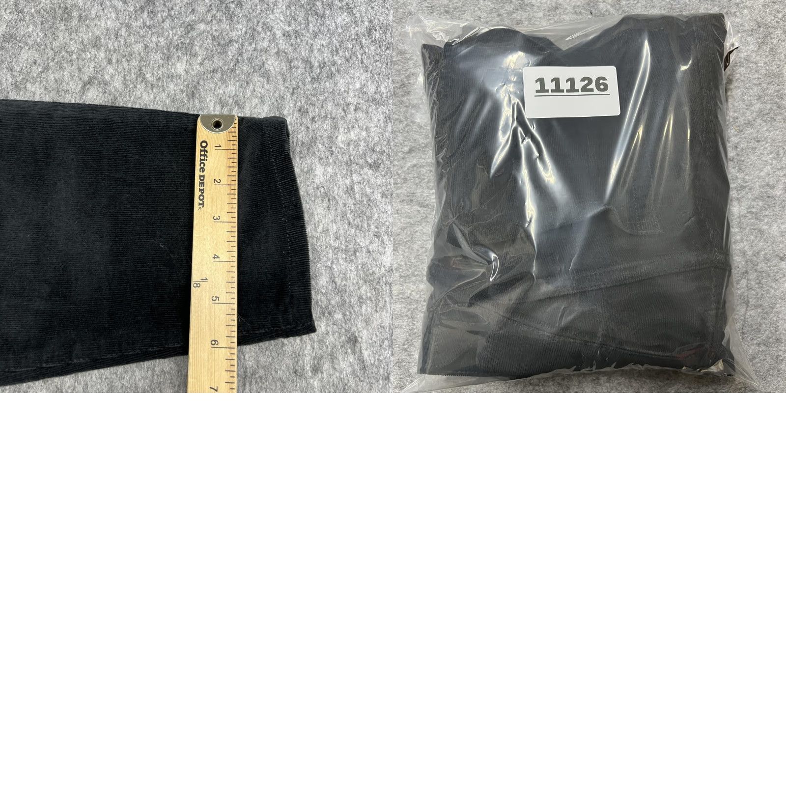 J.Crew J.CREW Chino Pants Womens Slim Corduroy Black 31 Regular Stretch tapered Front Pocket Winter 98% Cotton 2% Elastane Size 24" / US 00 / IT 34 - 10 Thumbnail