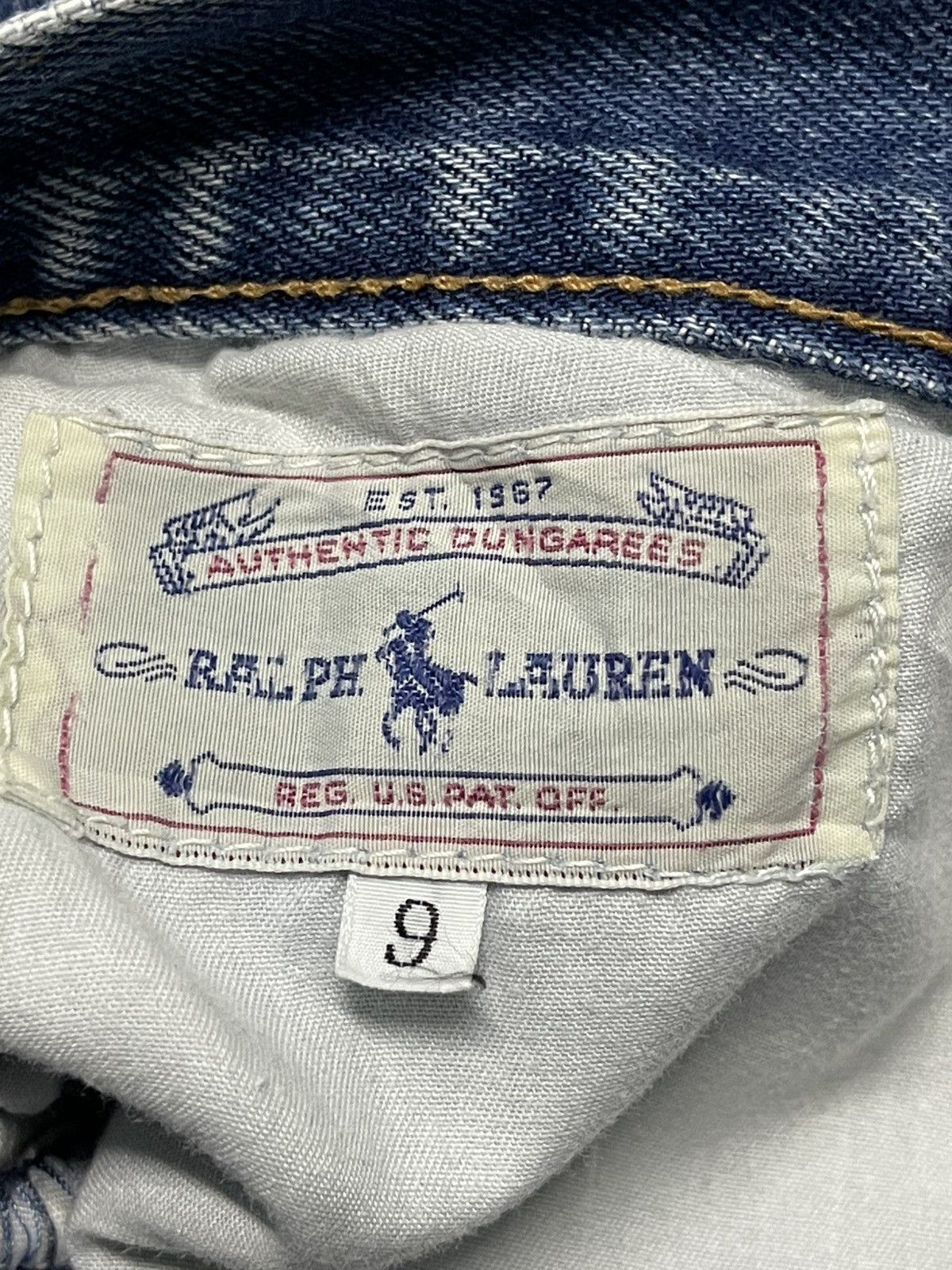 Polo Ralph Lauren Vintage Polo Ralph Lauren Blue Jeans Size US 26 / EU 42 - 4 Thumbnail