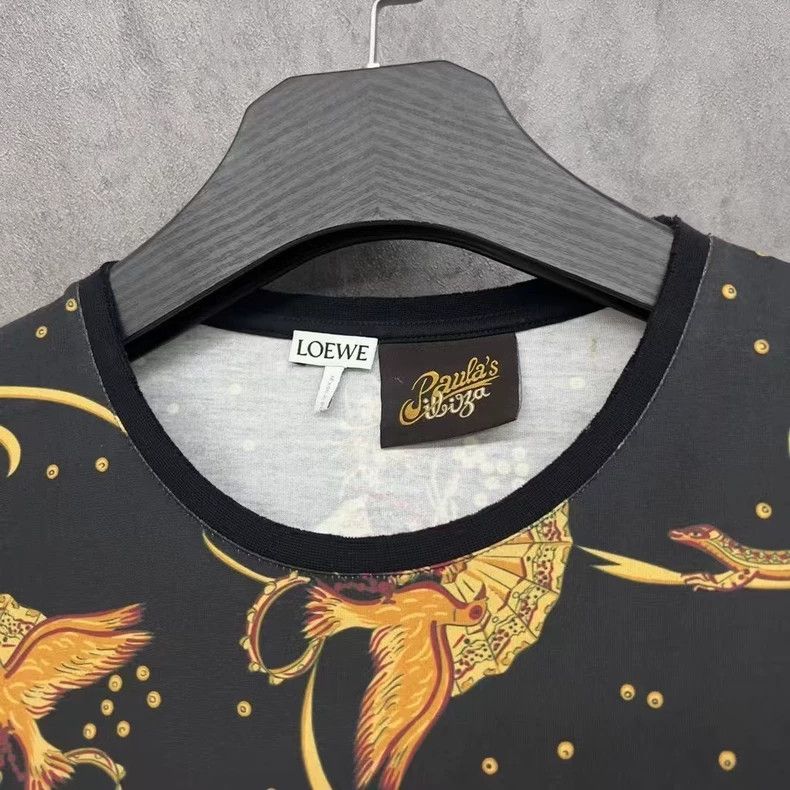 Loewe LOEWE Old portraits are full of prints that destroy short Size M / US 6-8 / IT 42-44 - 2 Thumbnail