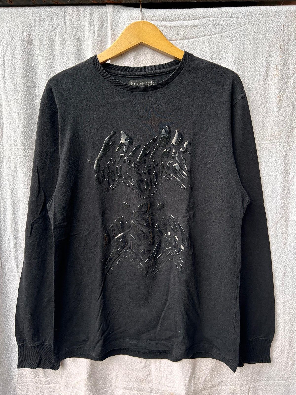 Japanese Brand In the attic sweetshirt poem style longsleeve Size US M / EU 48-50 / 2 - 1 Thumbnail