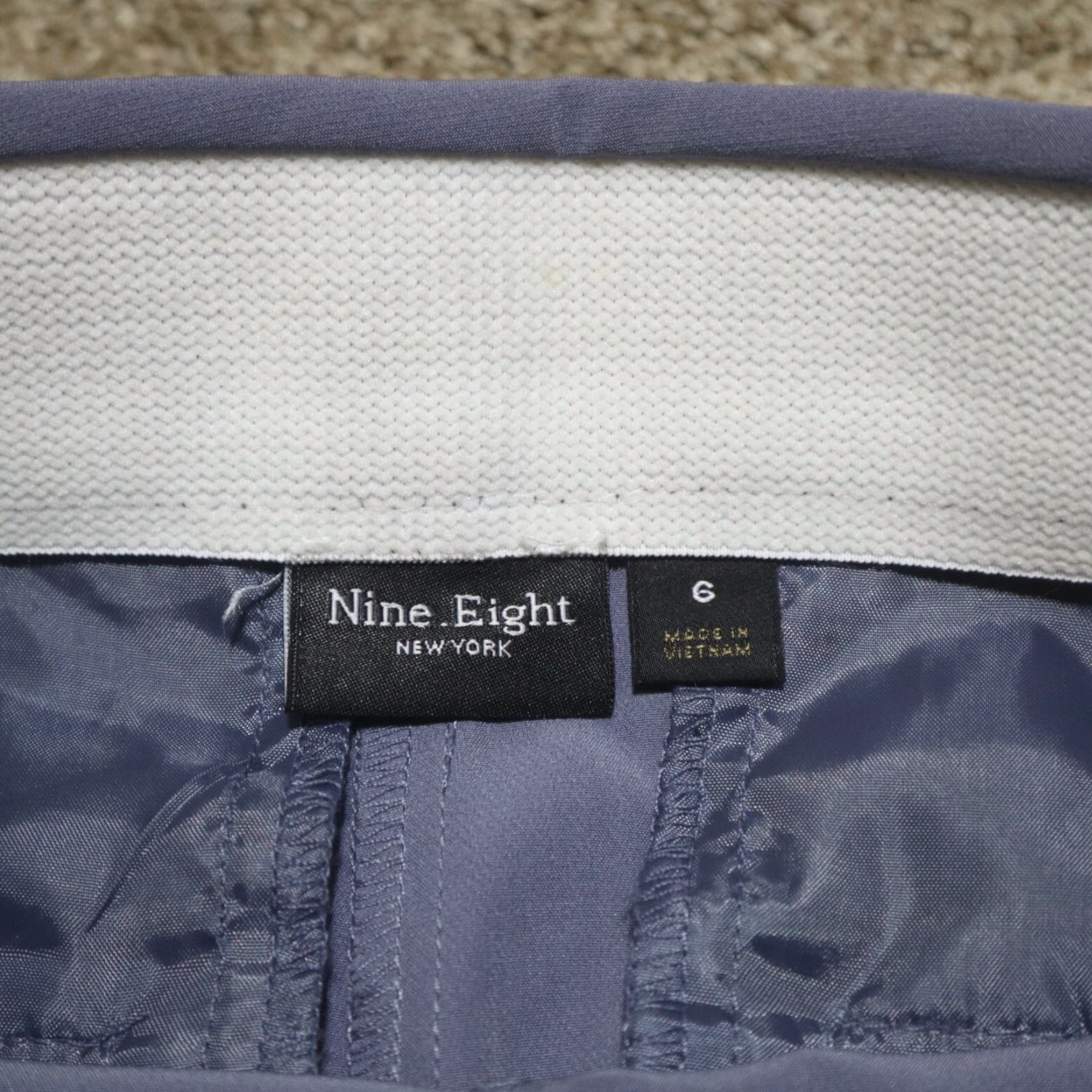 Vintage NEW Nine Eight New York Dress Pants Womens Size 6 Navy Size 28" / US 6 / IT 42 - 5 Thumbnail