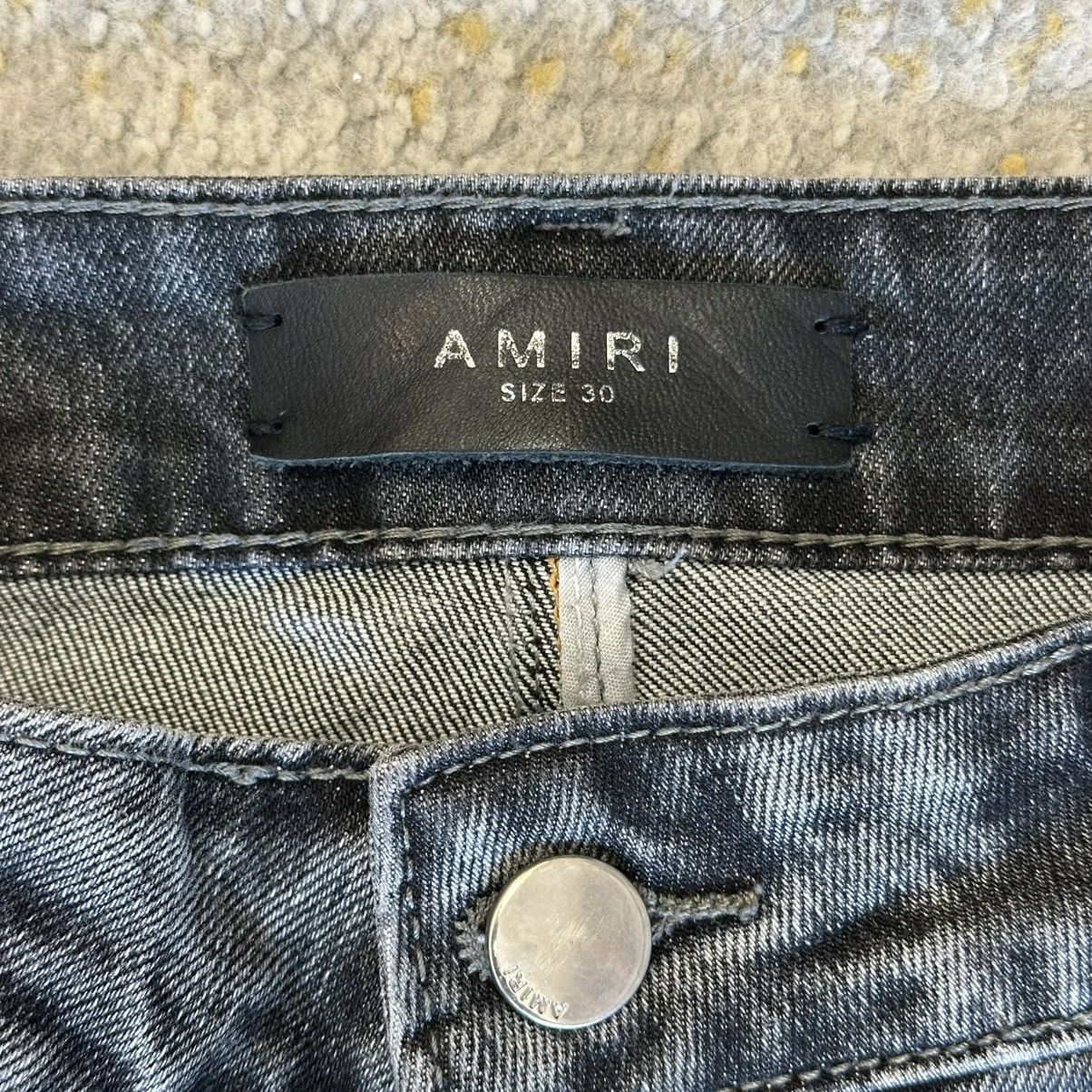 Amiri Amiri MX2 Black Black Patch Used 30 Size US 30 / EU 46 - 4 Thumbnail