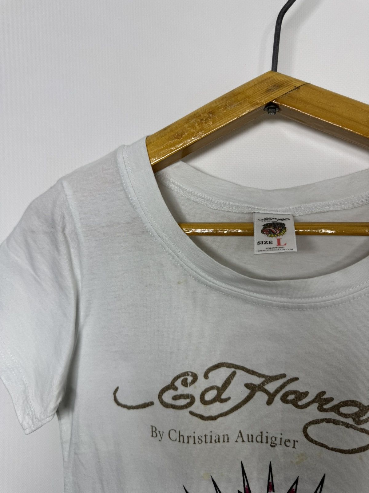 Ed Hardy Vintage Ed Hardy by Christian Audigier T-Shirt Size L / US 10 / IT 46 - 11 Thumbnail