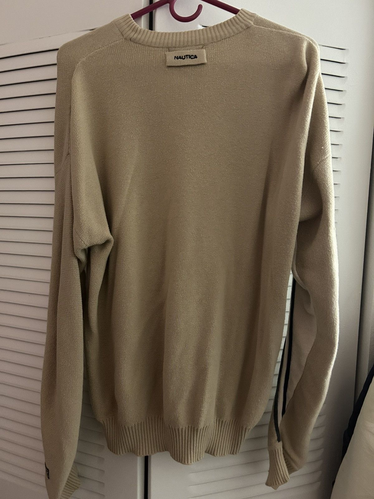 Nautica Nautica Sweater beige and tan size Medium Size US M / EU 48-50 / 2 - 2 Thumbnail