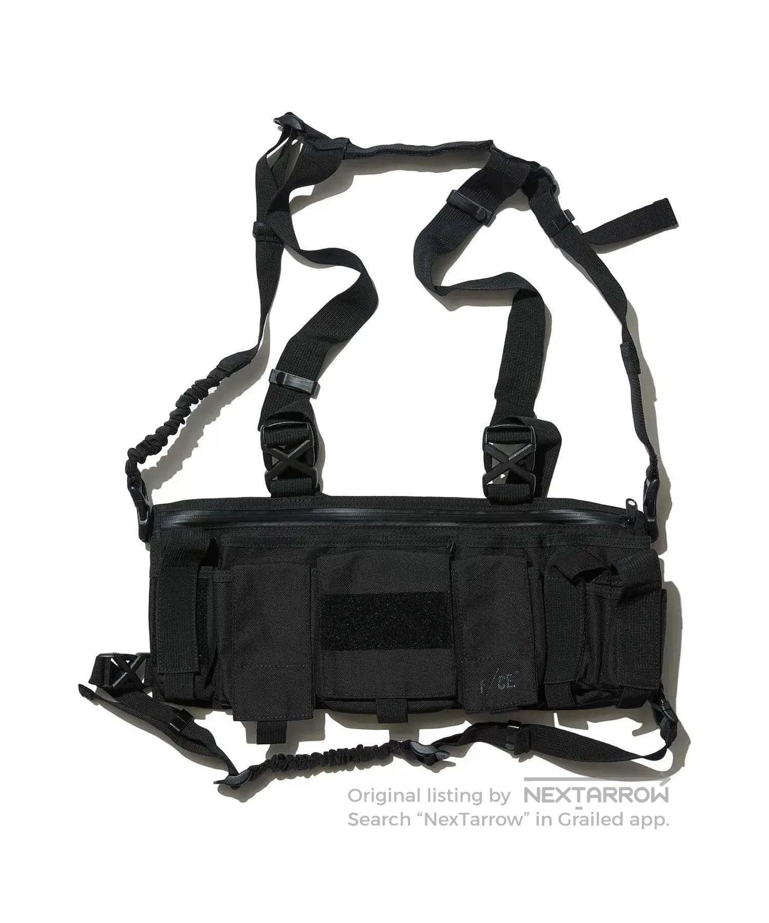 F/CE black utility vest bag from f/ce. Size US M / EU 48-50 / 2 - 1 Thumbnail